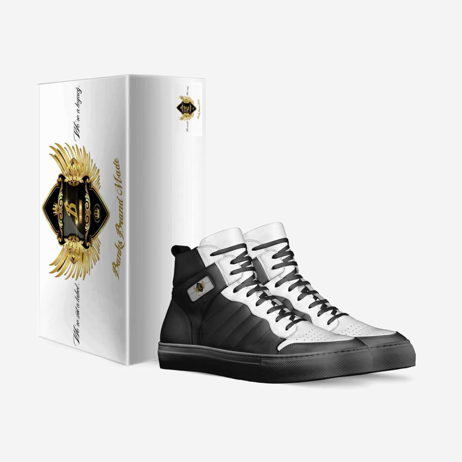 The Banks Brand B2 custom made in Italy shoes by Corey L Banks | Box view