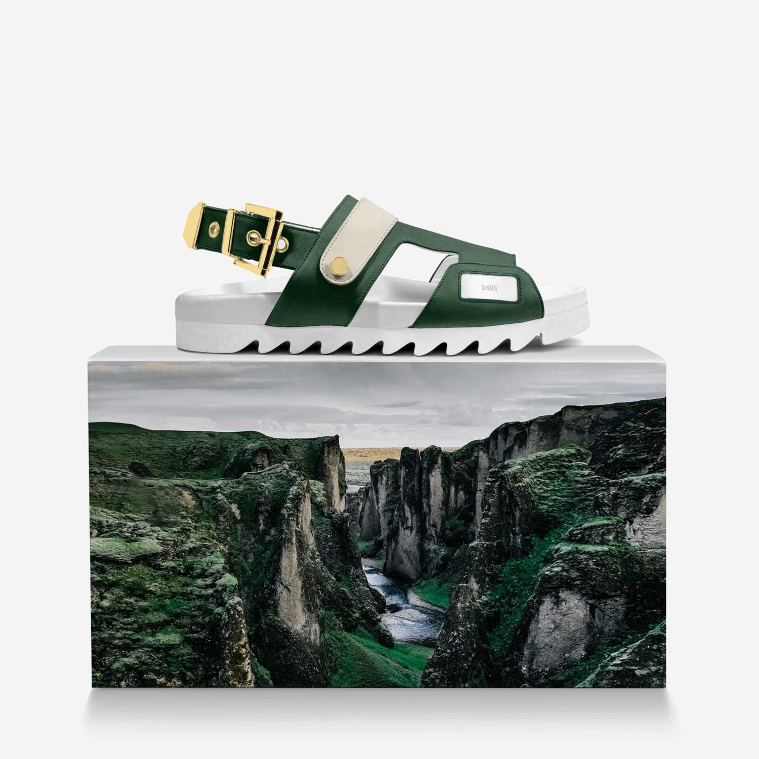Shôés custom made in Italy shoes by Marci Thompson | Over box view