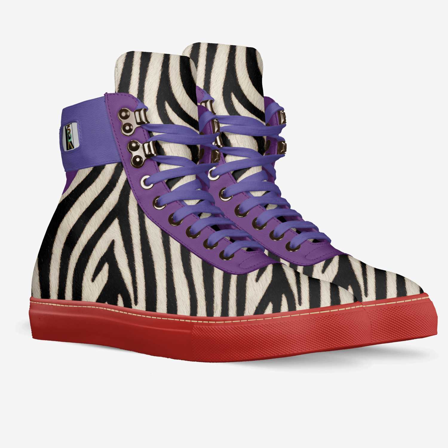 Santa Ba-Row's A9 custom made in Italy shoes by Chinara London | Double view