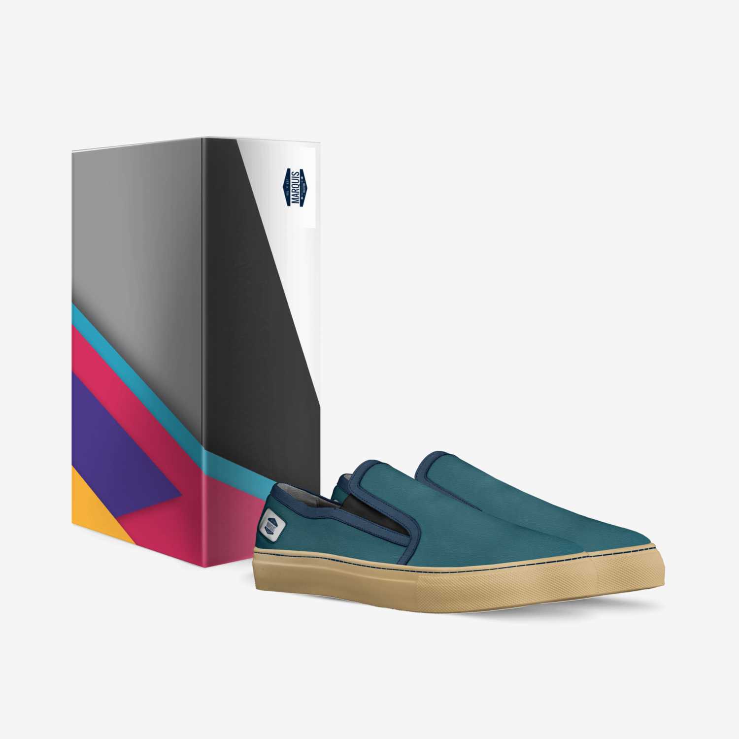 Marquis custom made in Italy shoes by Ben Marquis | Box view