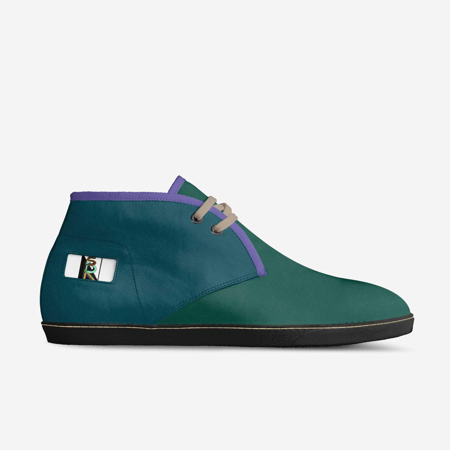Santa Ba-Row B12 custom made in Italy shoes by Chinara London | Side view