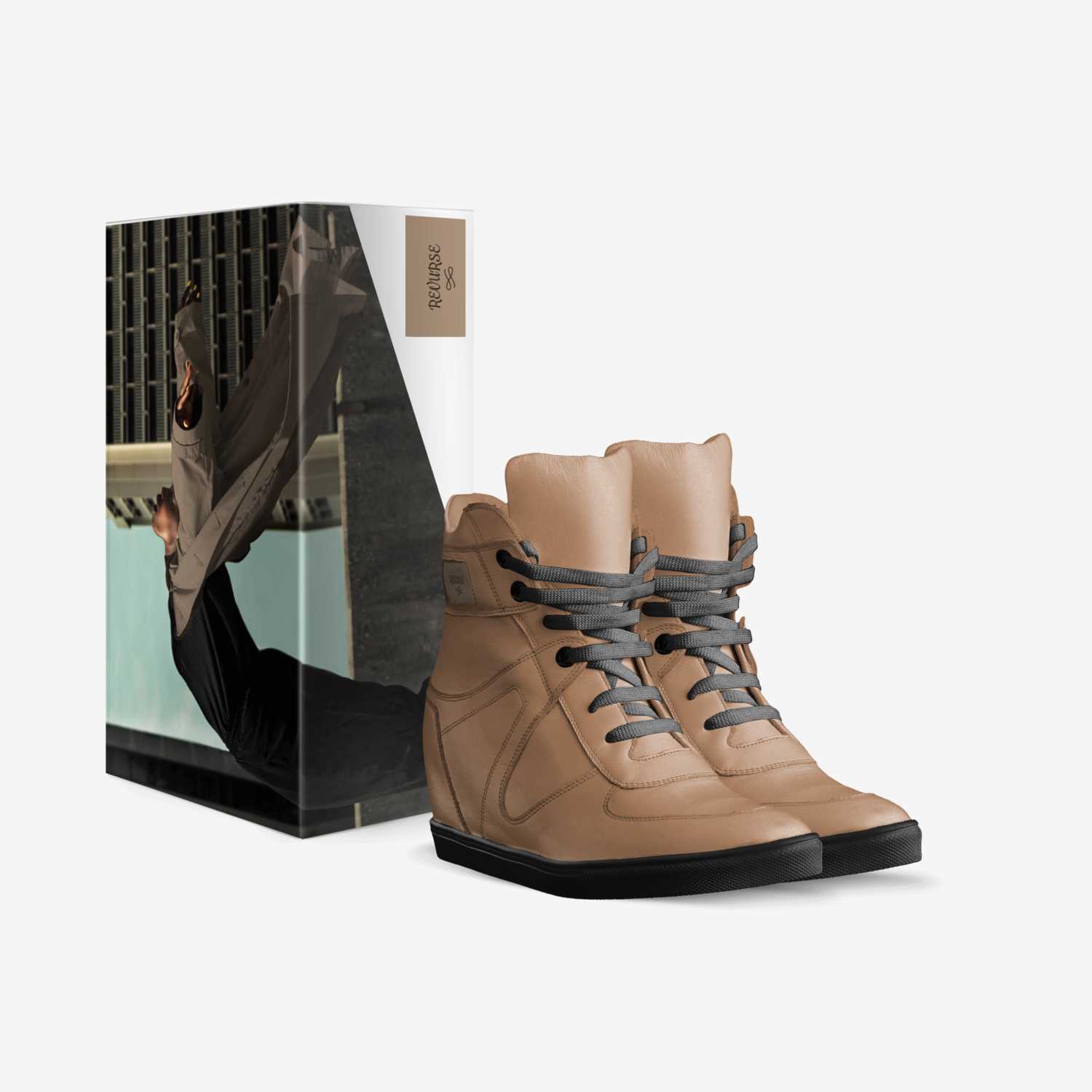REVURSE custom made in Italy shoes by Ebony Williams | Box view