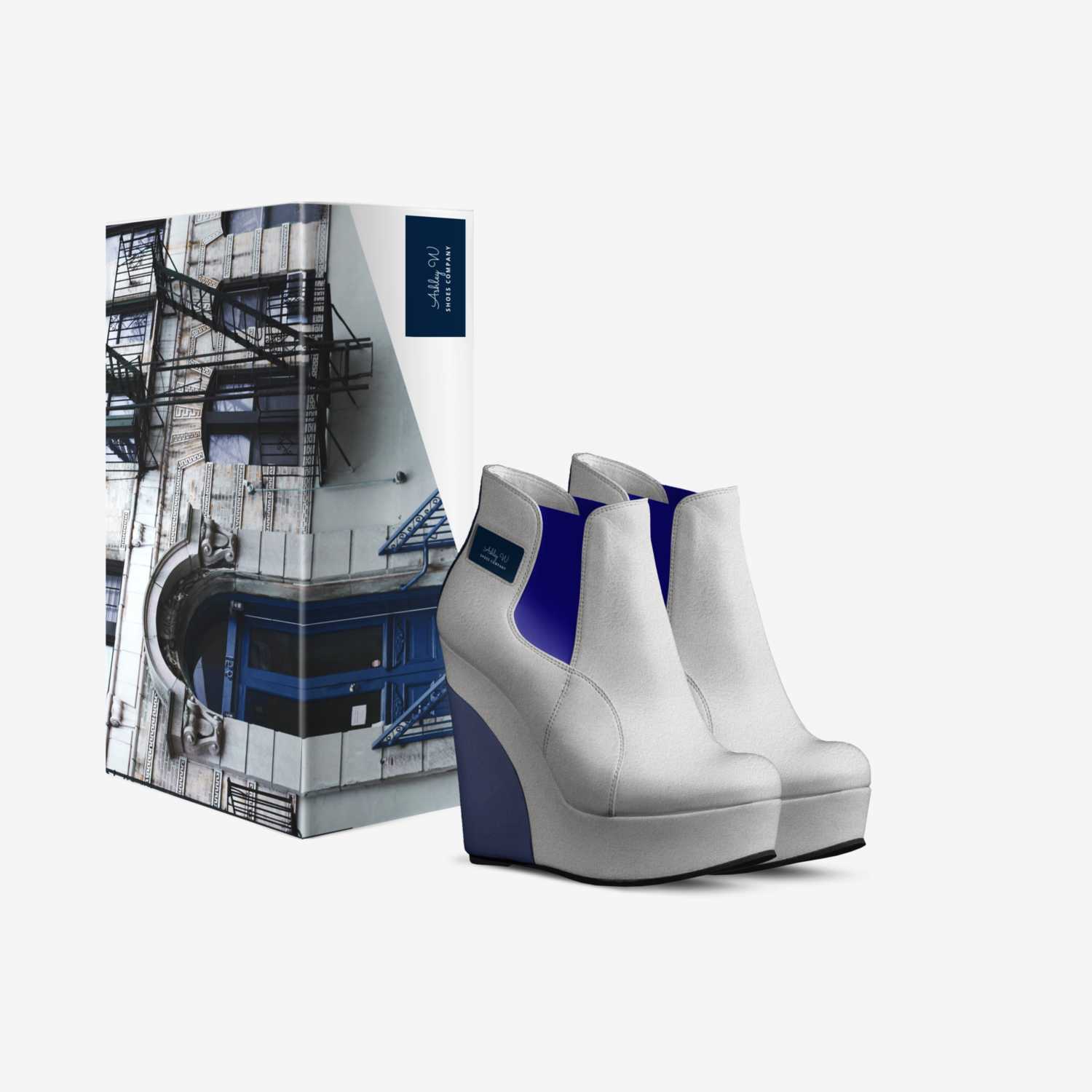 Ashley W custom made in Italy shoes by Ebony Williams | Box view