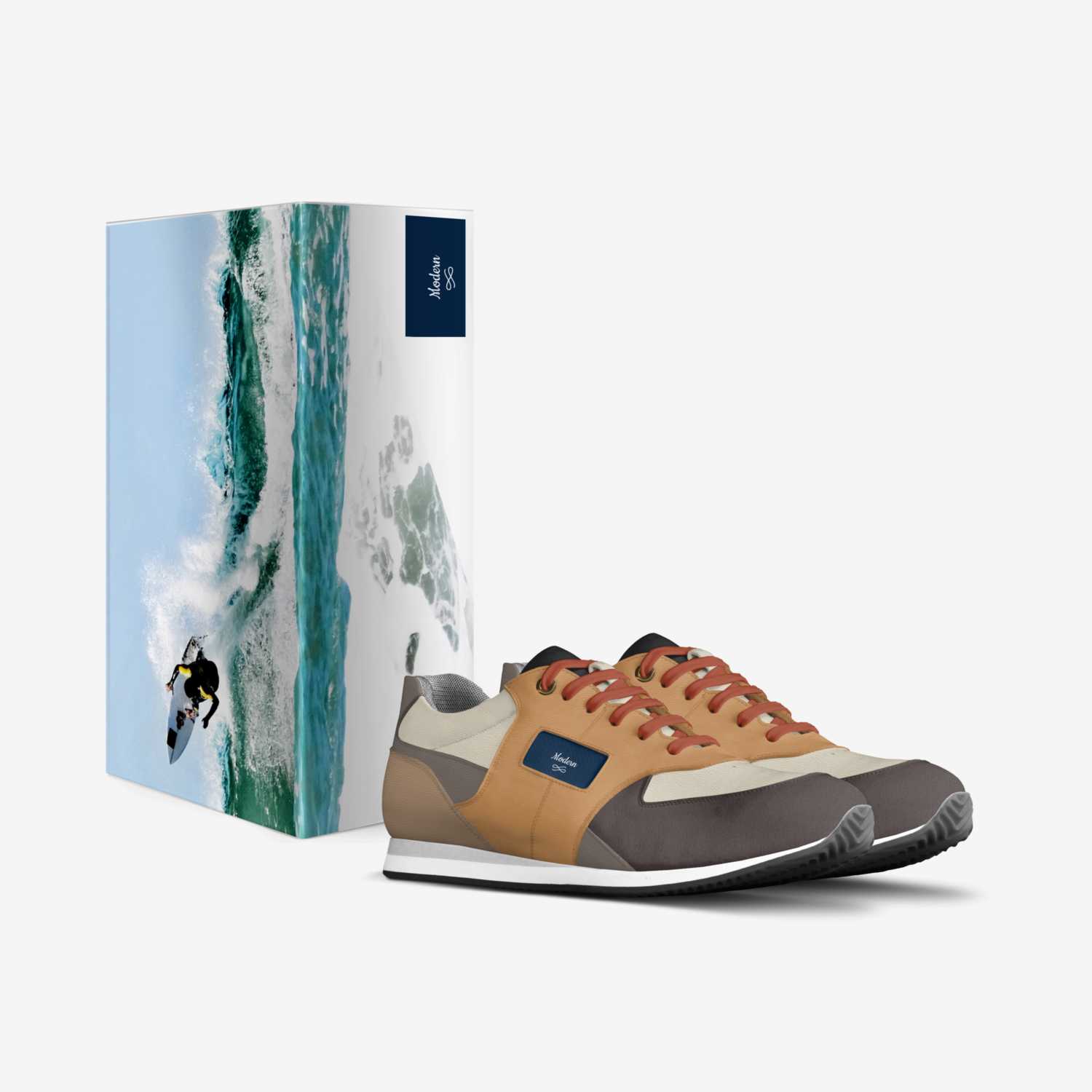 Modern custom made in Italy shoes by Naeyla El-hajj | Box view