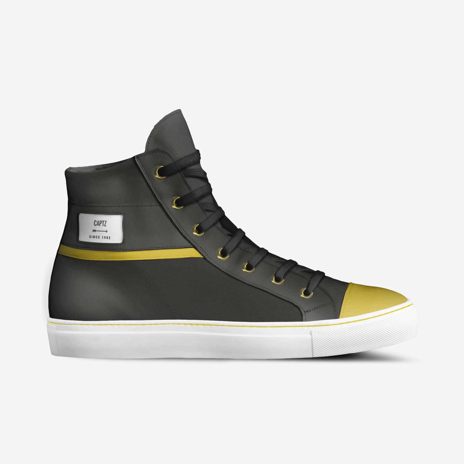 Captz custom made in Italy shoes by Jamie Cyre | Side view