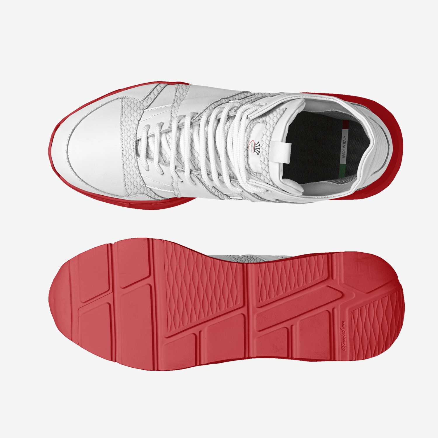 SHB 5Sevens custom made in Italy shoes by Dorian Hall | Top view