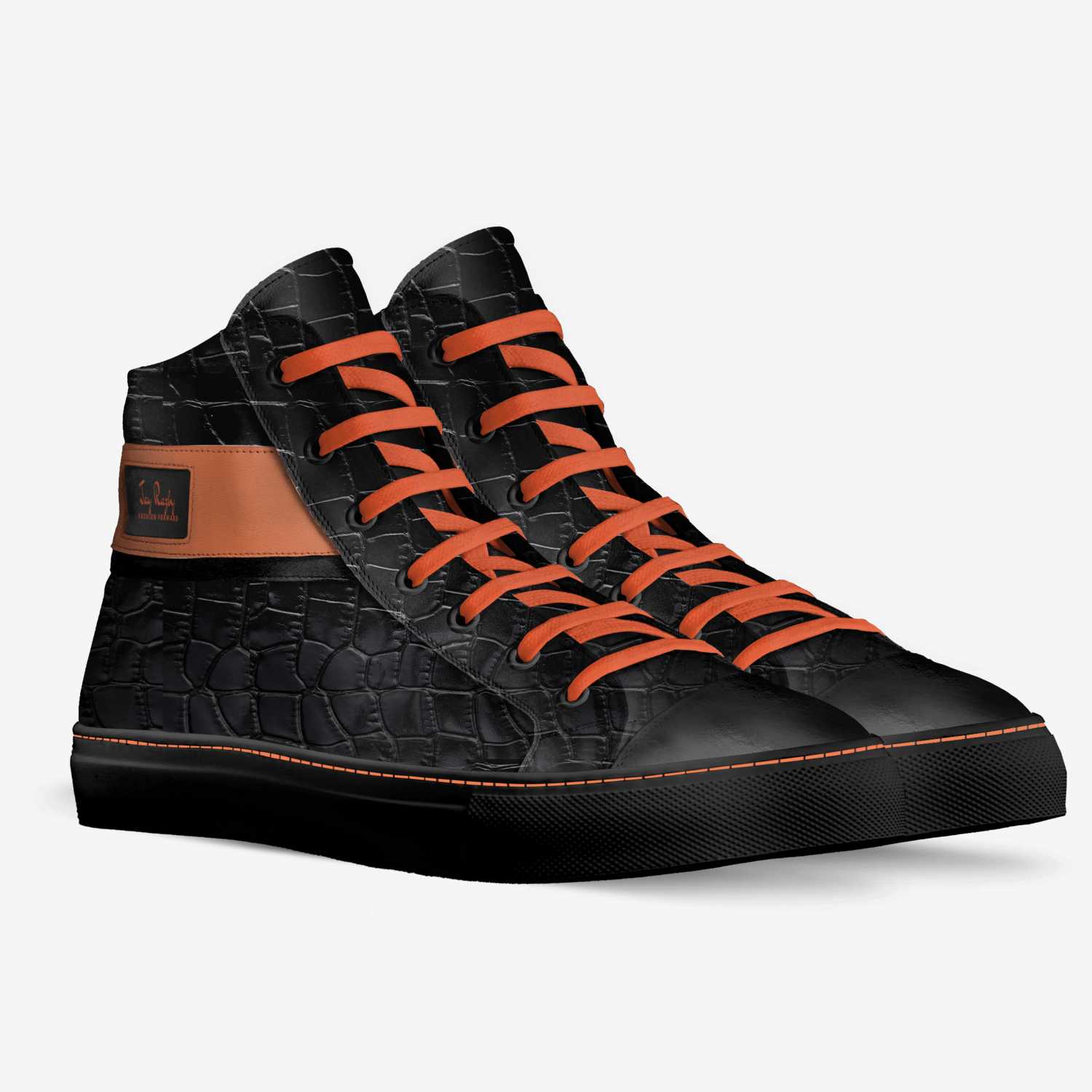 Jay Razby  custom made in Italy shoes by Jay Rock | Double view