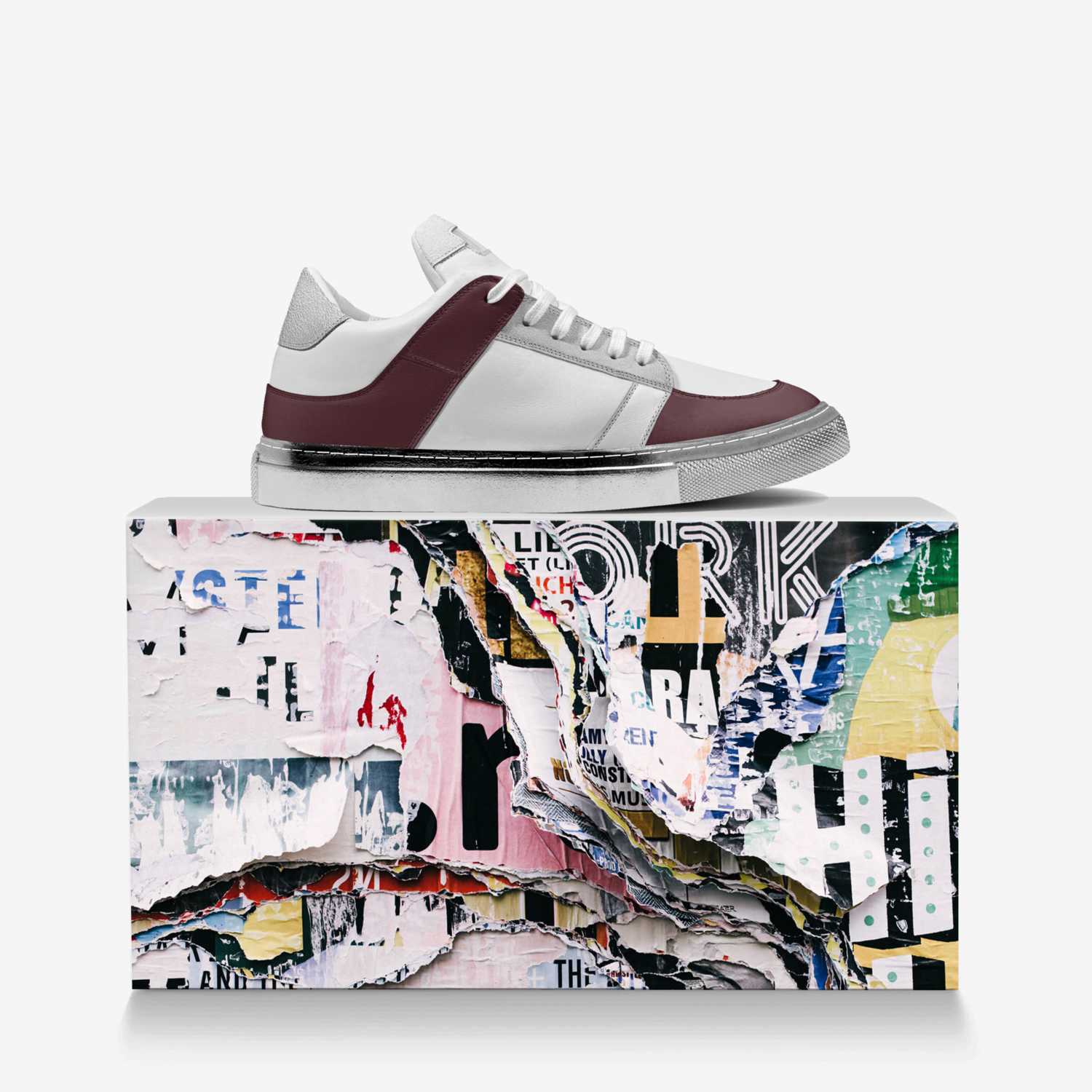 LUIS and VINS custom made in Italy shoes by Cacace | Over box view