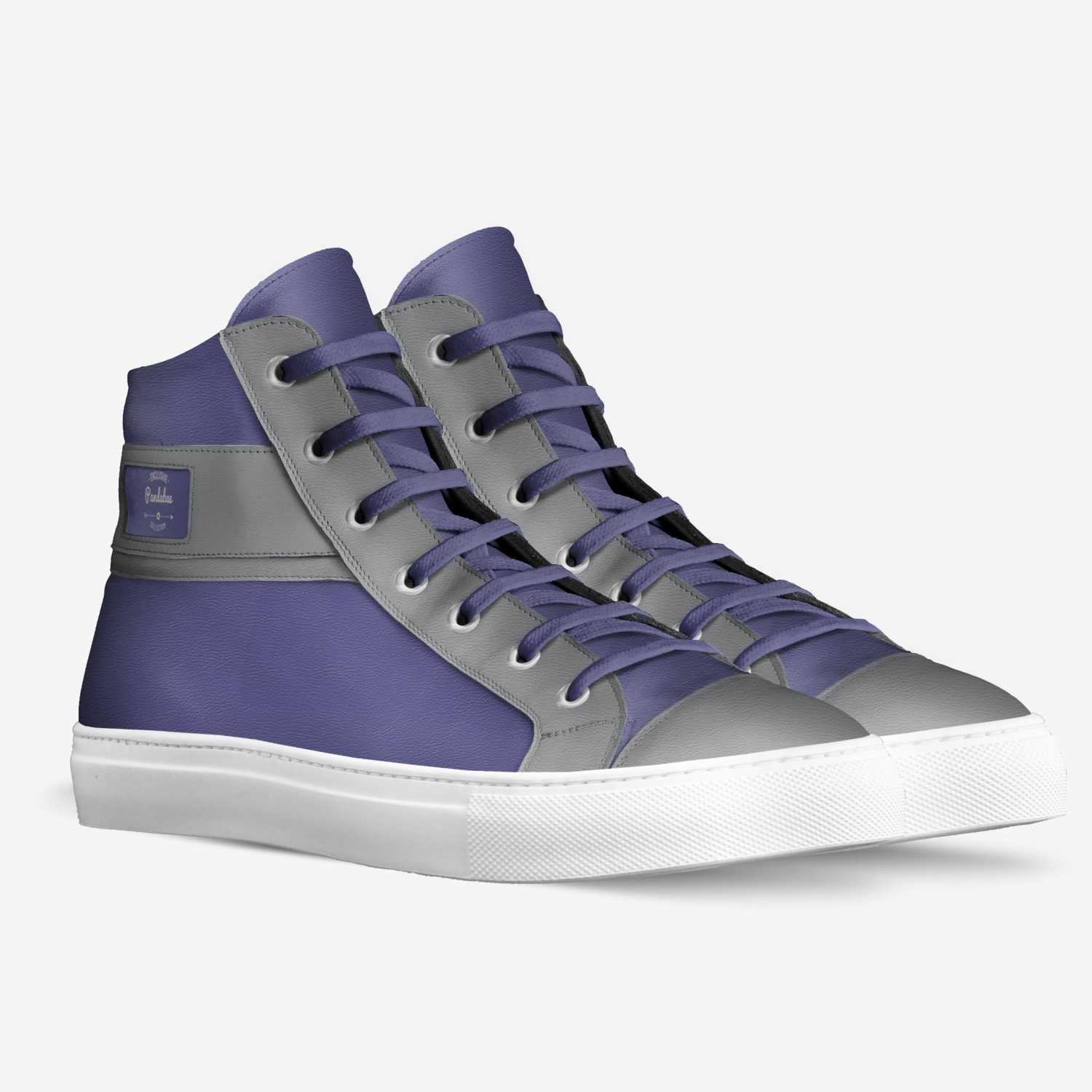 Pandabae custom made in Italy shoes by Kiersten Claxton | Double view