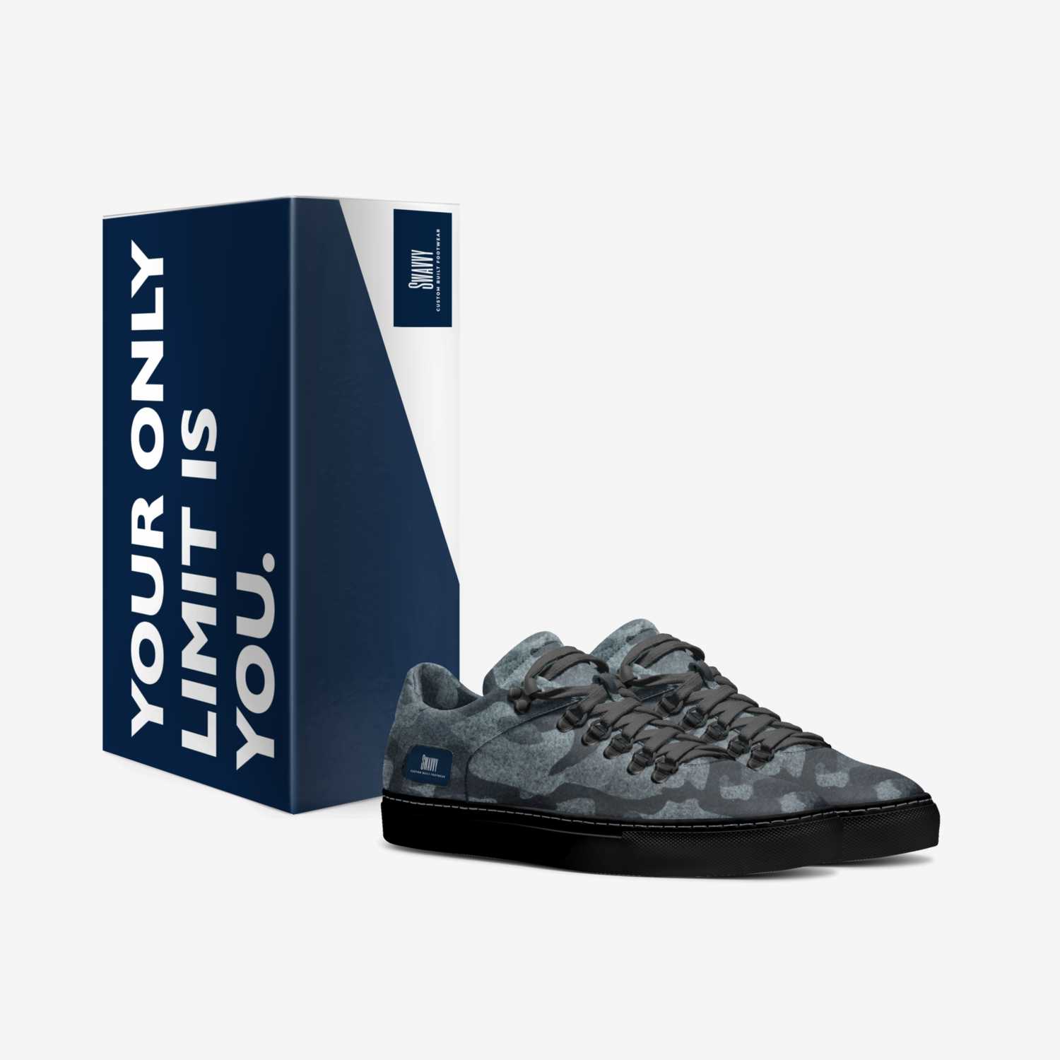 Swavvy custom made in Italy shoes by Ebony Williams | Box view