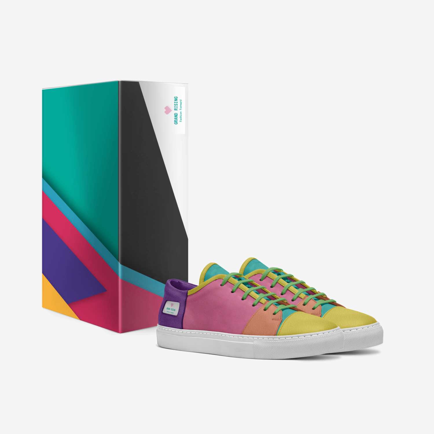 Grand Rising custom made in Italy shoes by Brion Cobb | Box view