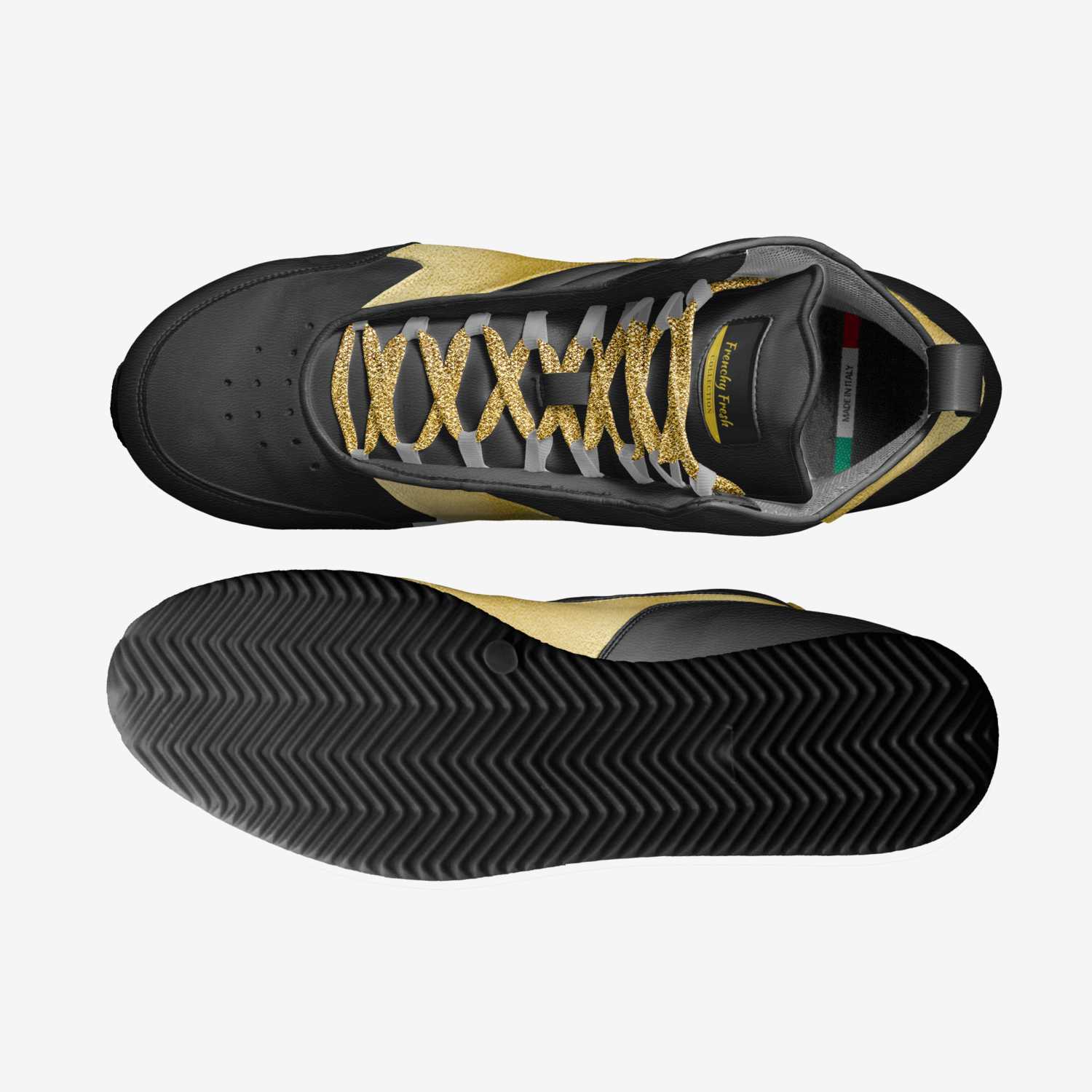 Frenchy Fresh custom made in Italy shoes by Franswa Andre | Top view