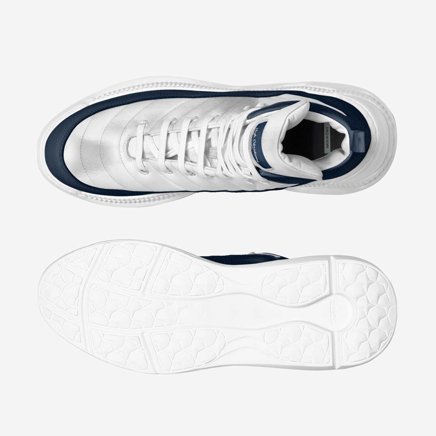 High Vibrations custom made in Italy shoes by Clarence Alphonso | Top view