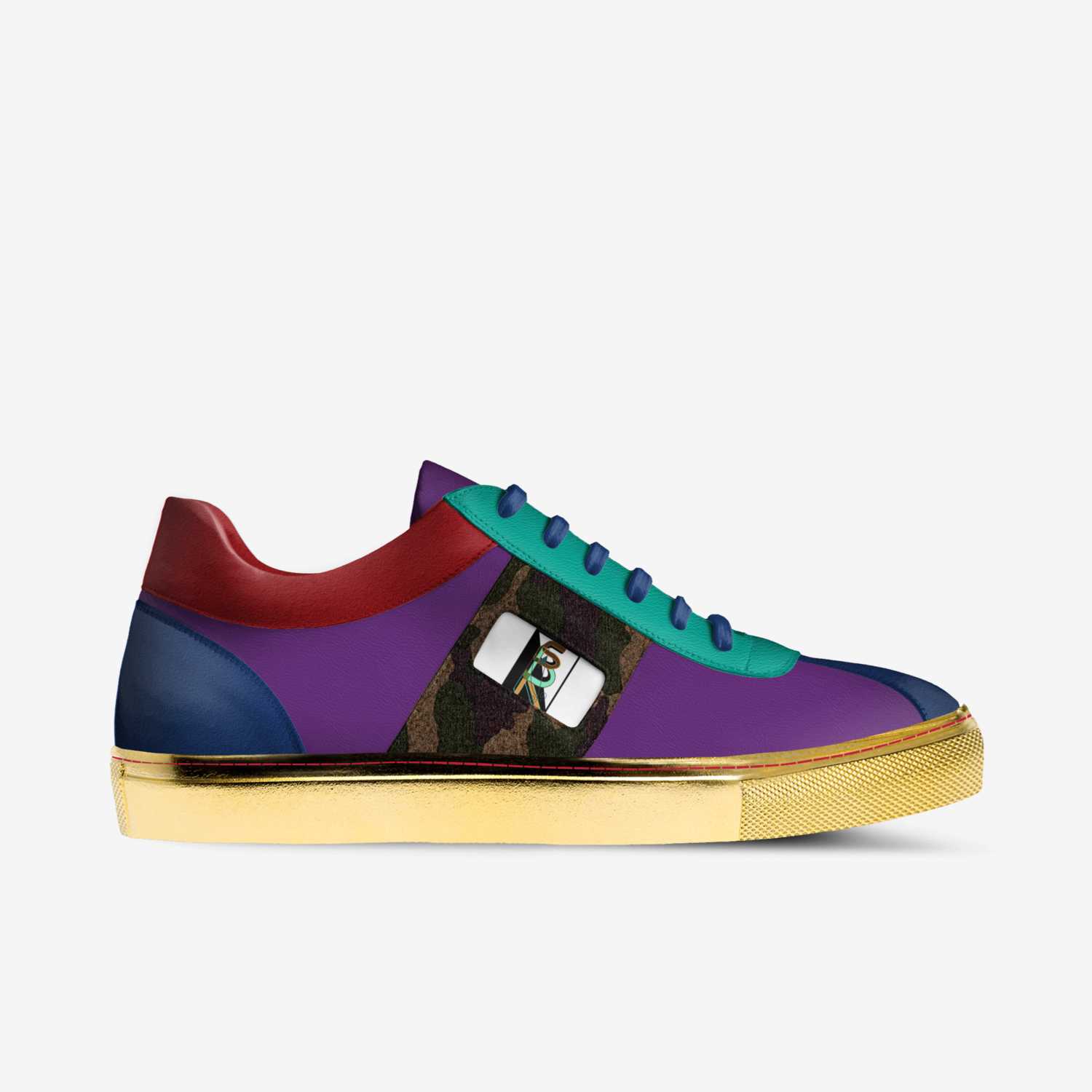 Santa Ba-Row F58 custom made in Italy shoes by Chinara London | Side view