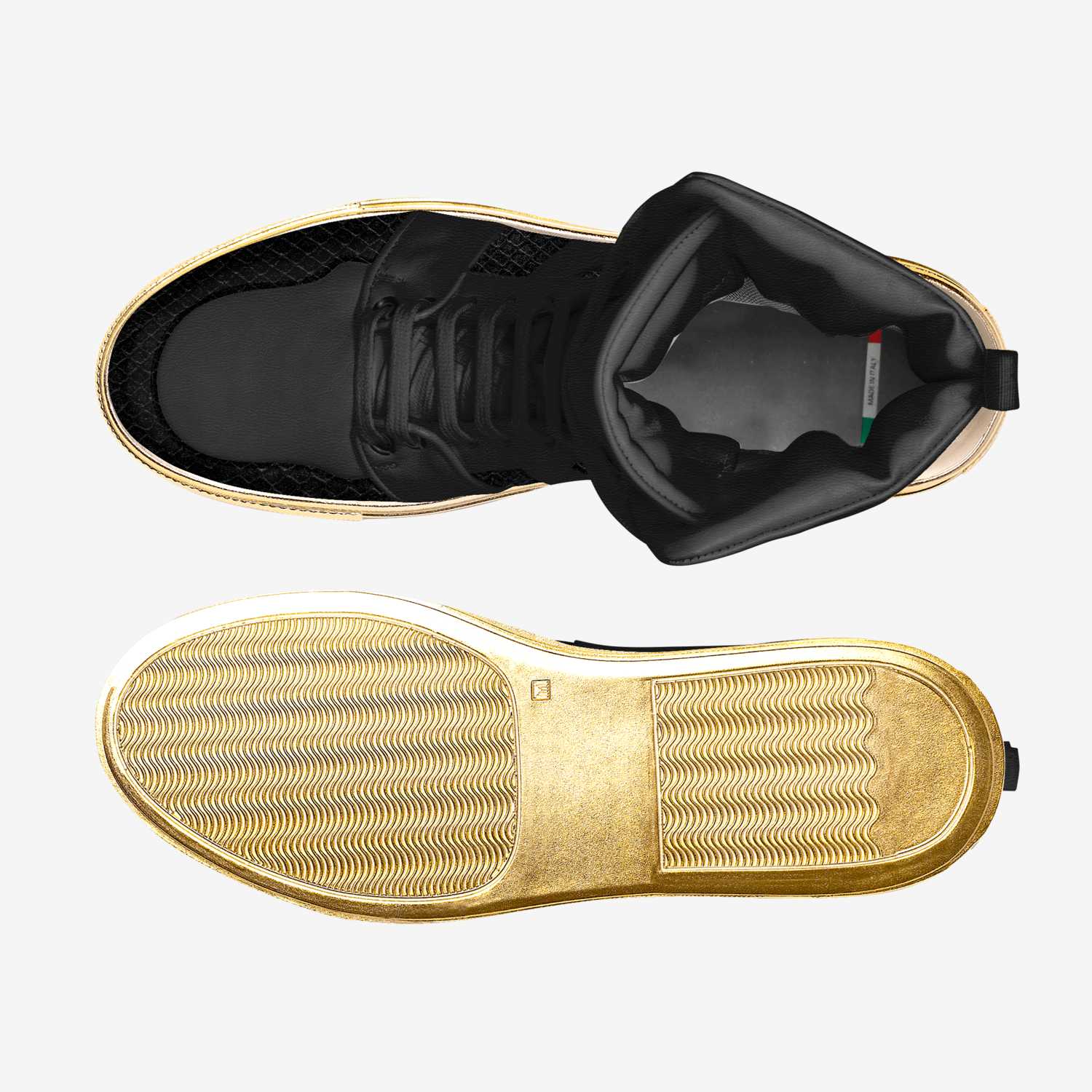 MichelleW custom made in Italy shoes by Michelle Washington | Top view