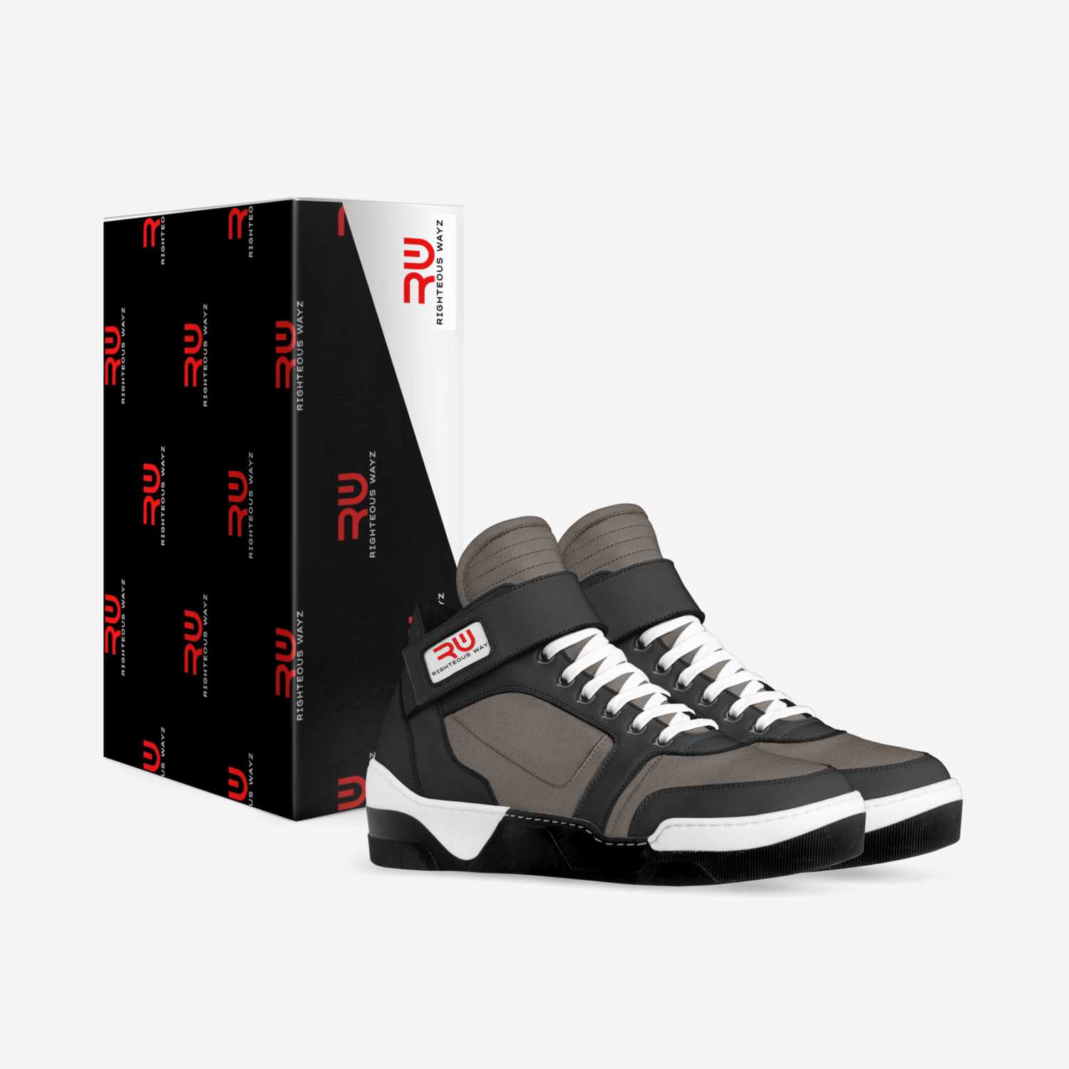 Righteous Wayz custom made in Italy shoes by Meco Shavers | Box view