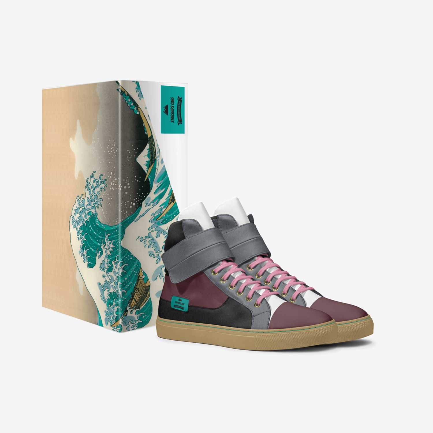 STARSHIPS OMG custom made in Italy shoes by Christian Gentles | Box view