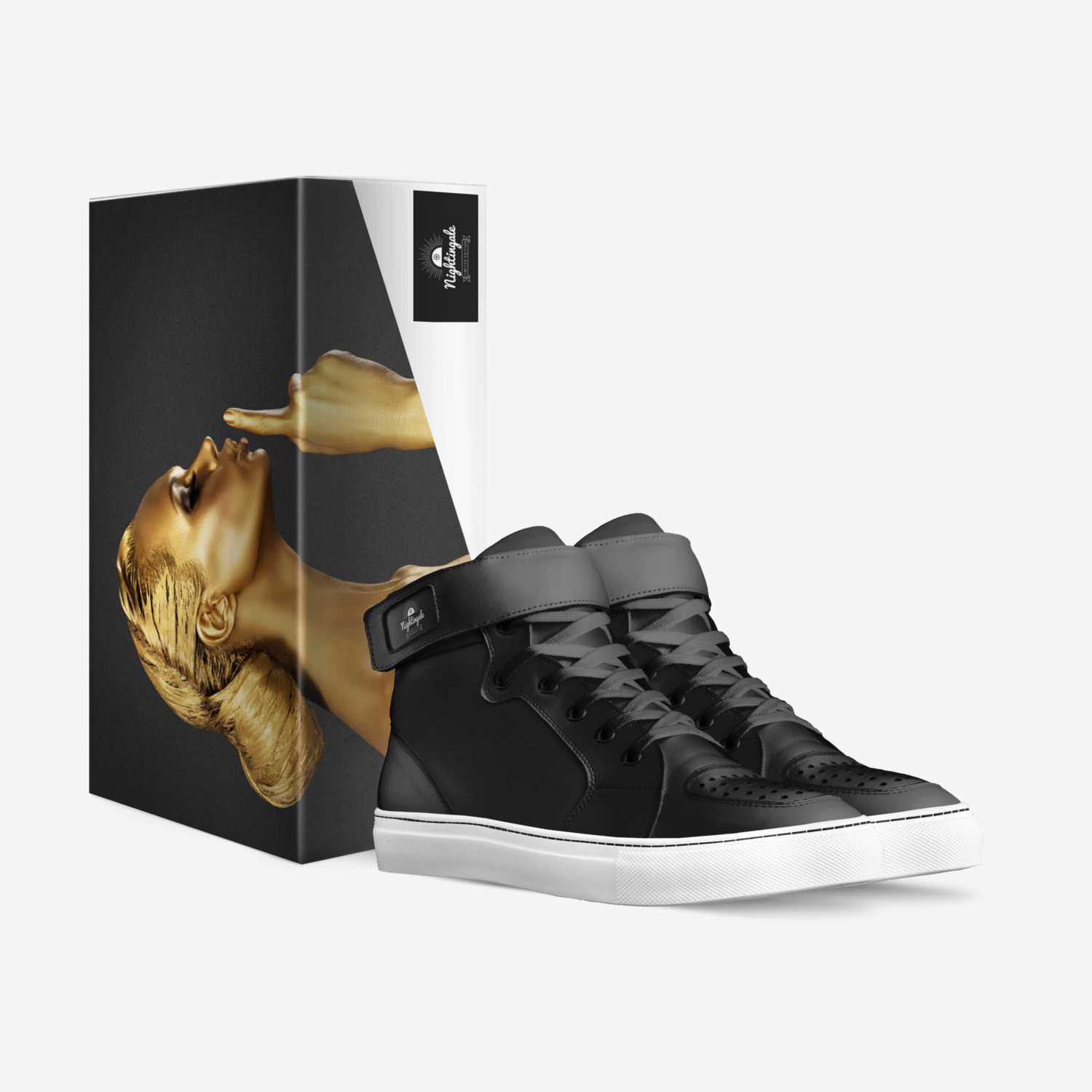 Nightingales custom made in Italy shoes by Bradley Nightingale | Box view
