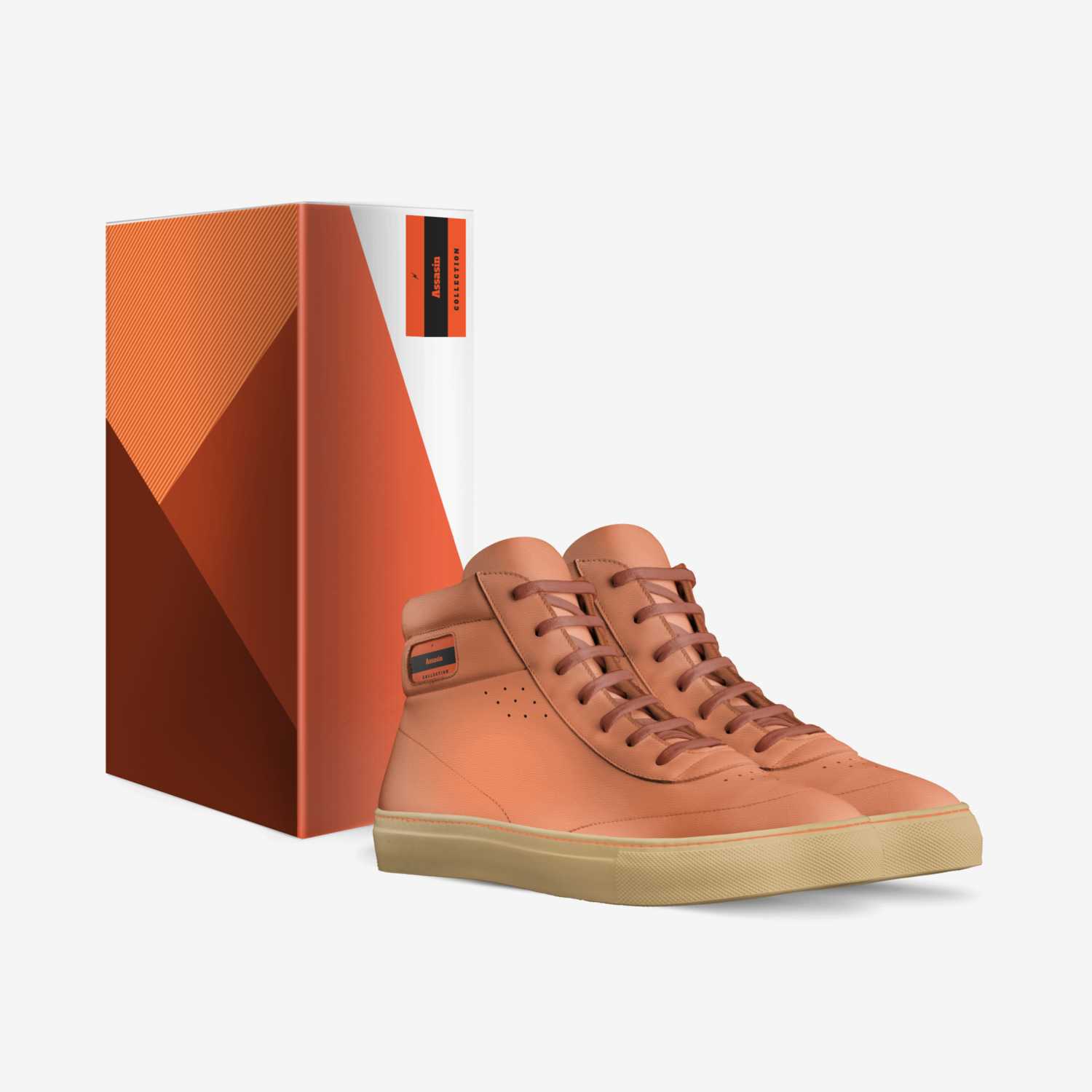 Assasins custom made in Italy shoes by Bradley Nightingale | Box view