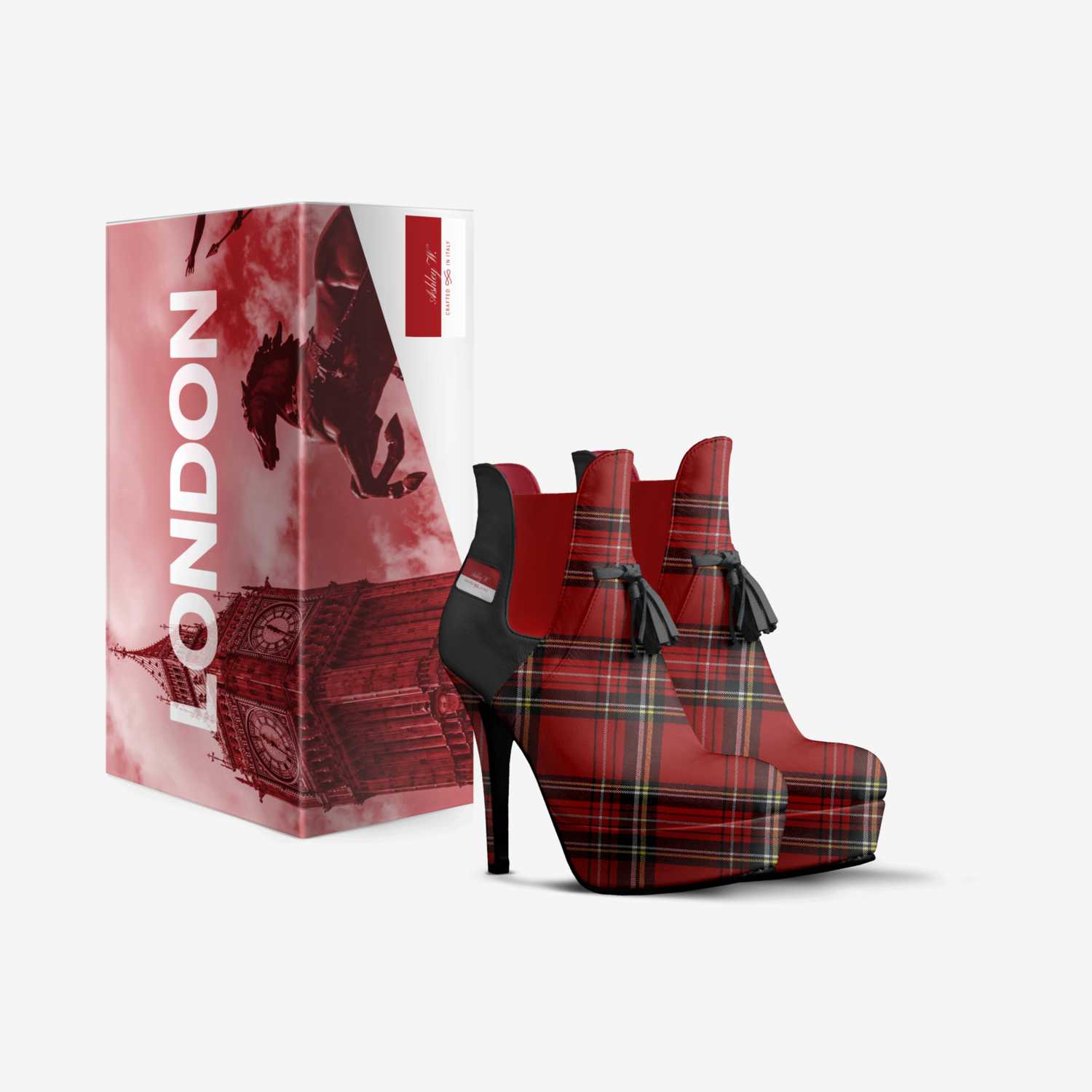 Ashley W. custom made in Italy shoes by Ebony Williams | Box view