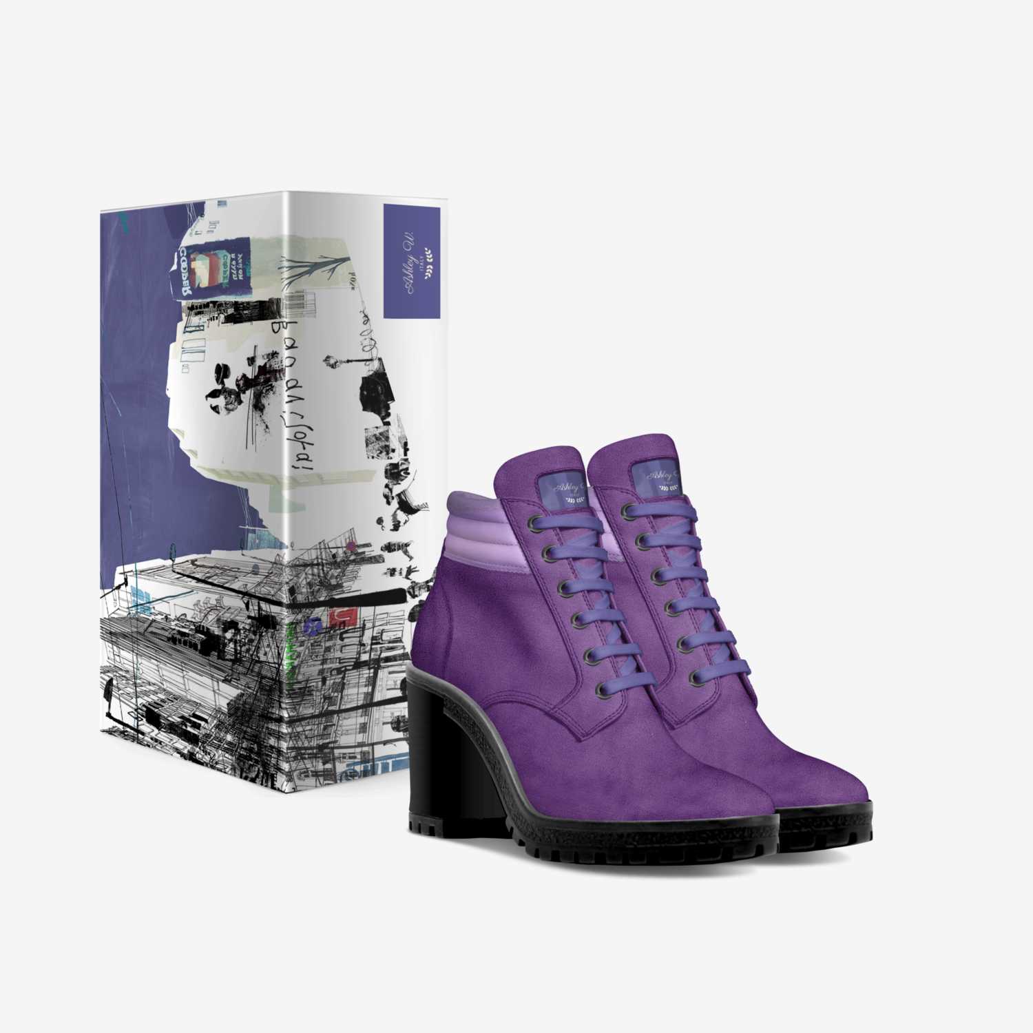 Ashley W. custom made in Italy shoes by Ebony Williams | Box view