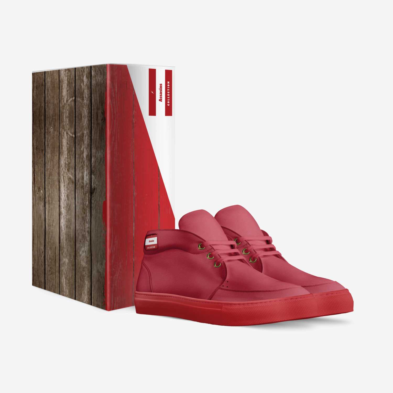 Assasins custom made in Italy shoes by Bradley Nightingale | Box view