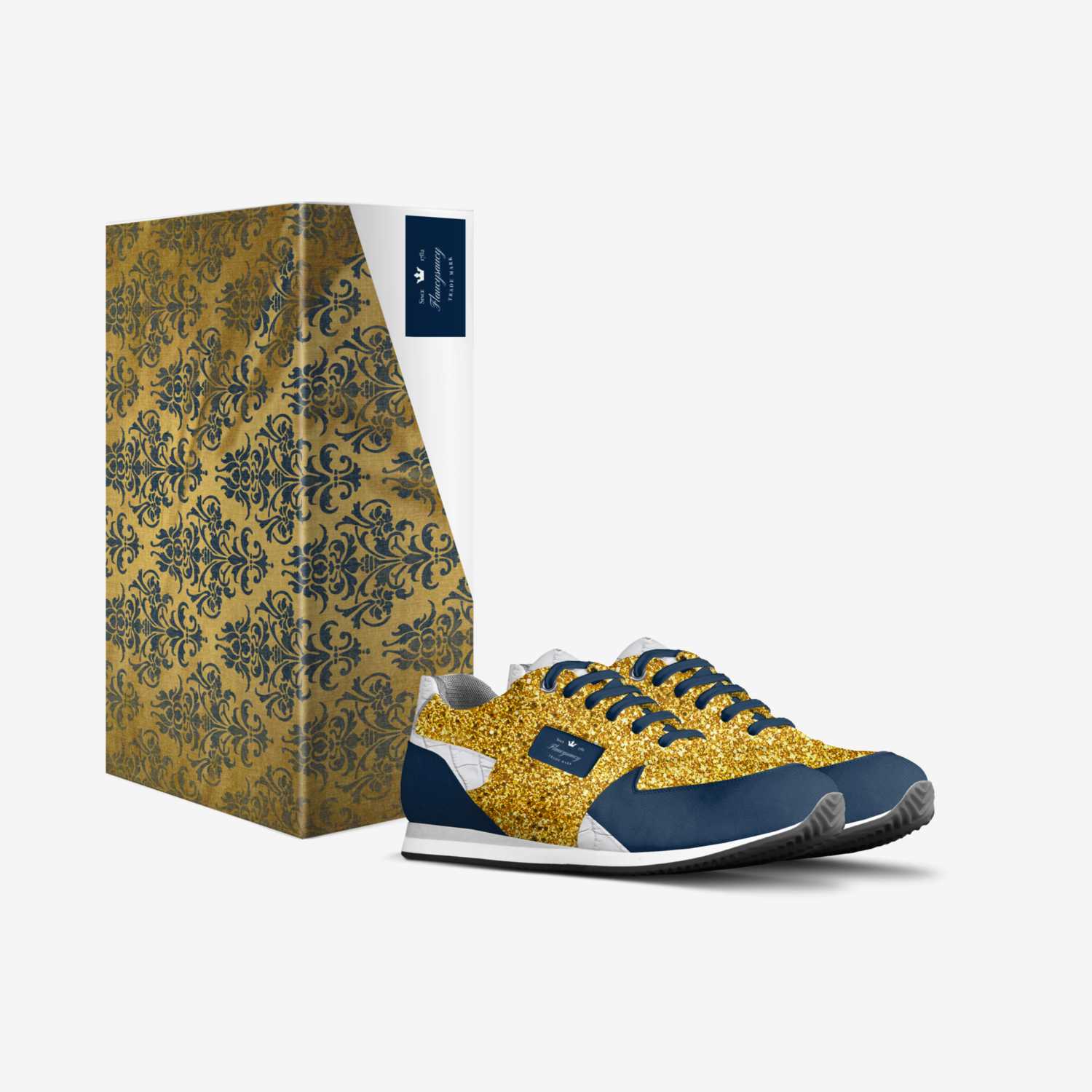 Flaucysaucy  custom made in Italy shoes by Ahshaki Gibson | Box view