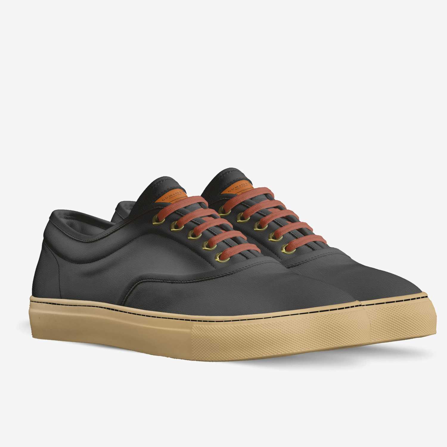 GUMsOLES custom made in Italy shoes by Phil Edlan Visca | Double view