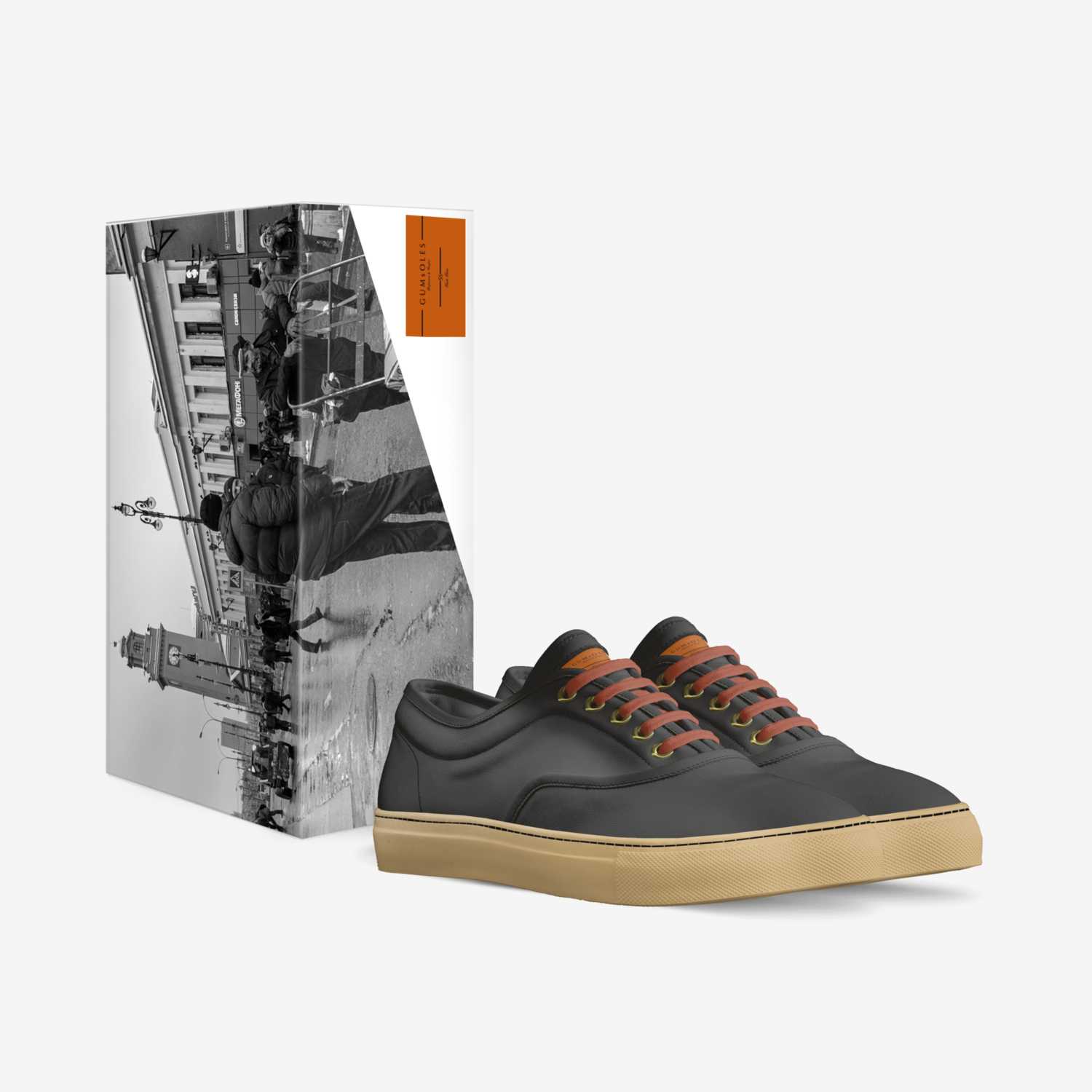 GUMsOLES custom made in Italy shoes by Phil Edlan Visca | Box view