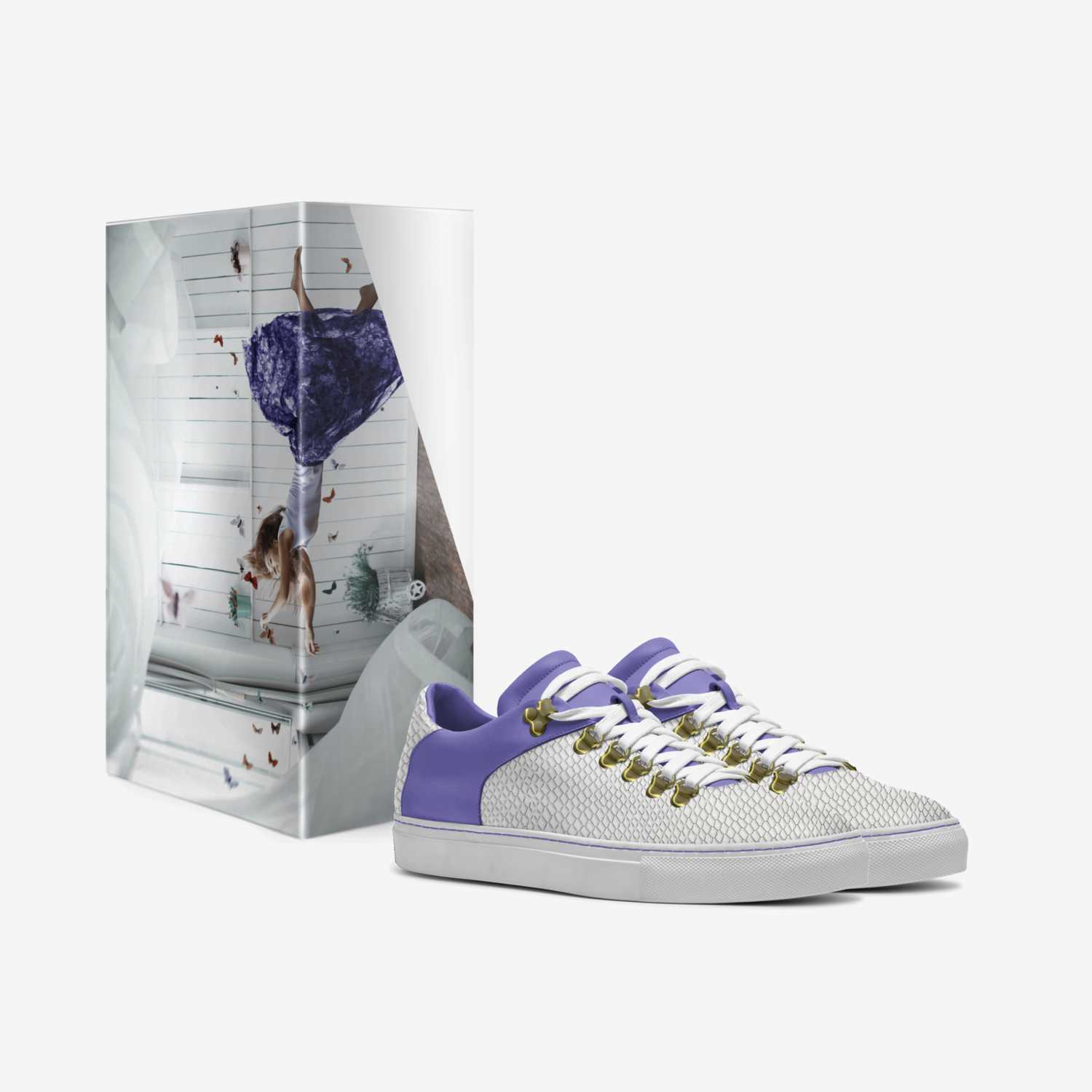 Euforics  custom made in Italy shoes by Dustin Hicks | Box view