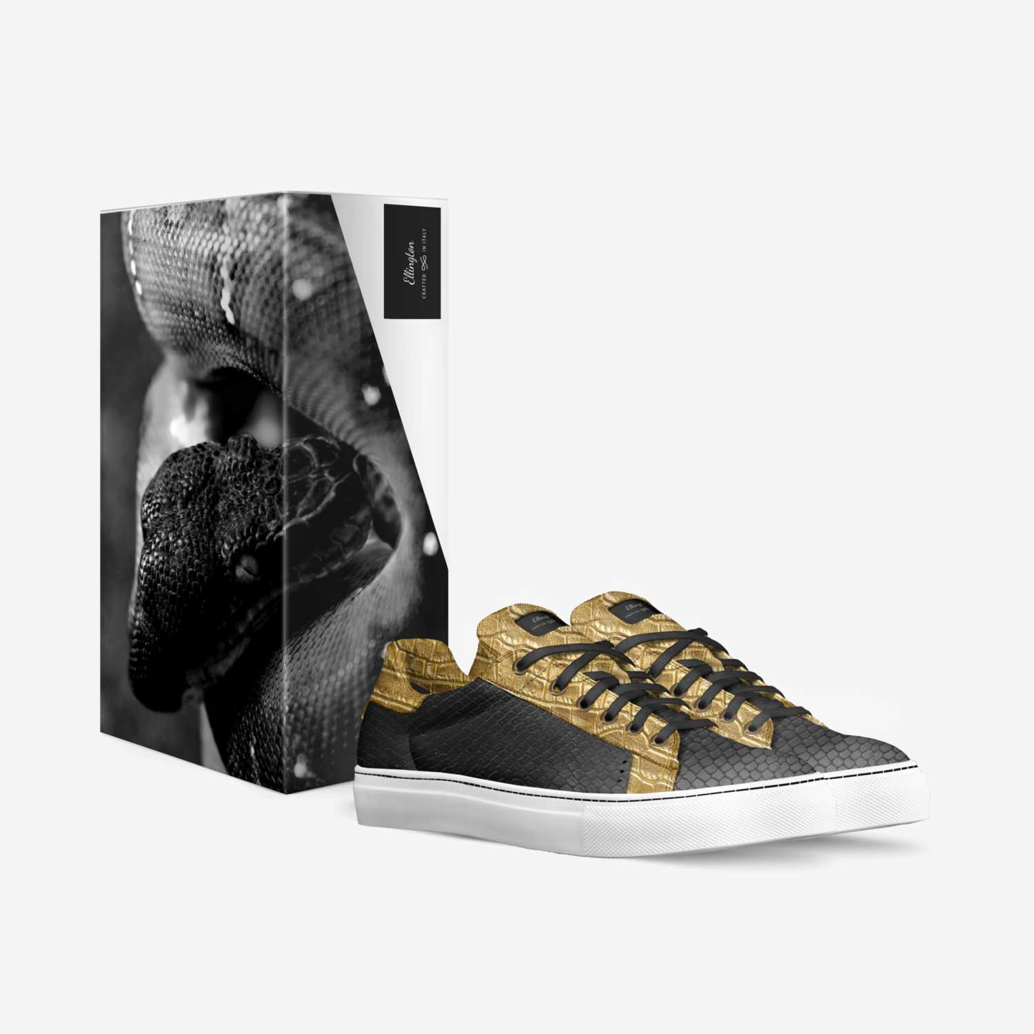 Ellington custom made in Italy shoes by Elle Mcneal | Box view