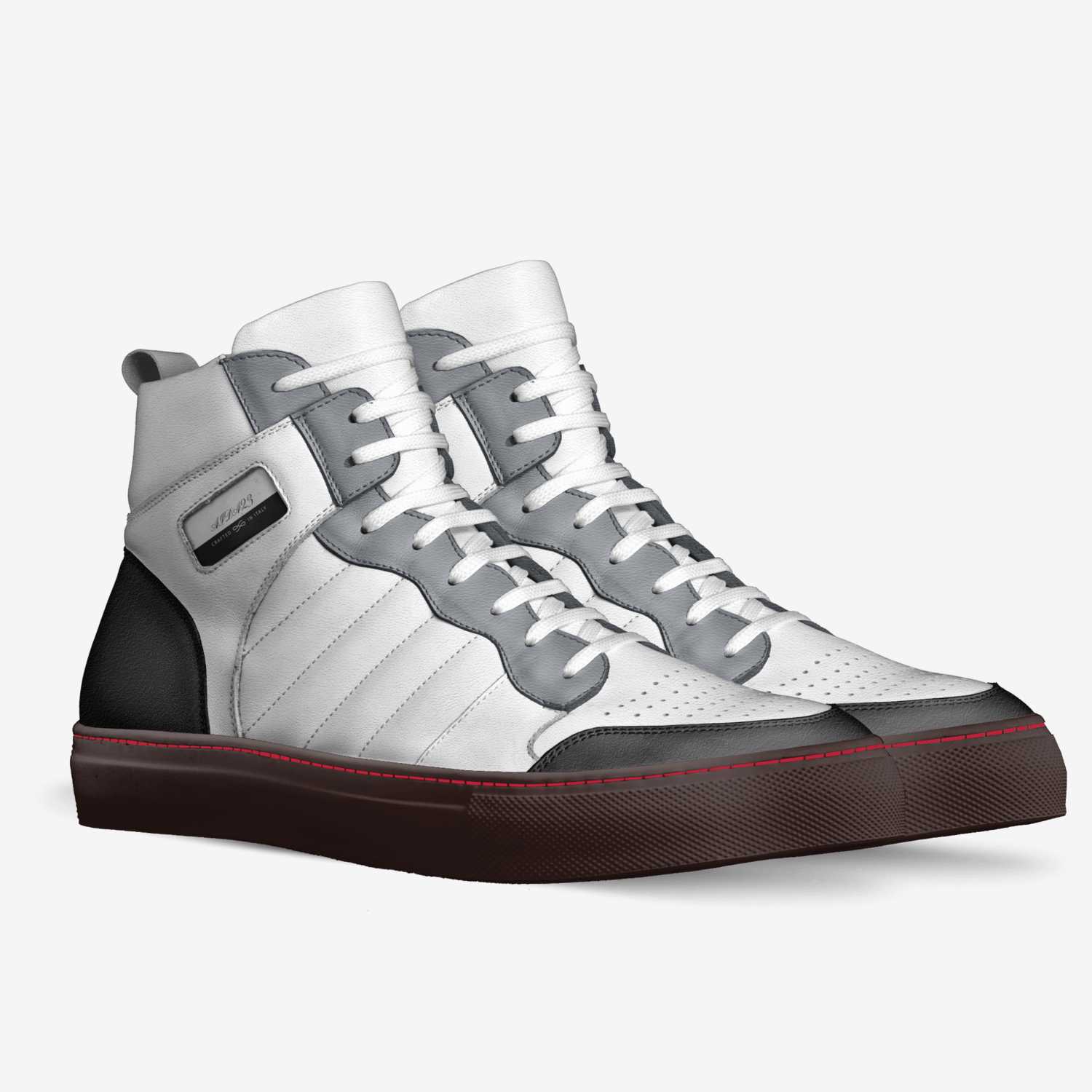 AIDA23 custom made in Italy shoes by Mathias Sijenyi | Double view