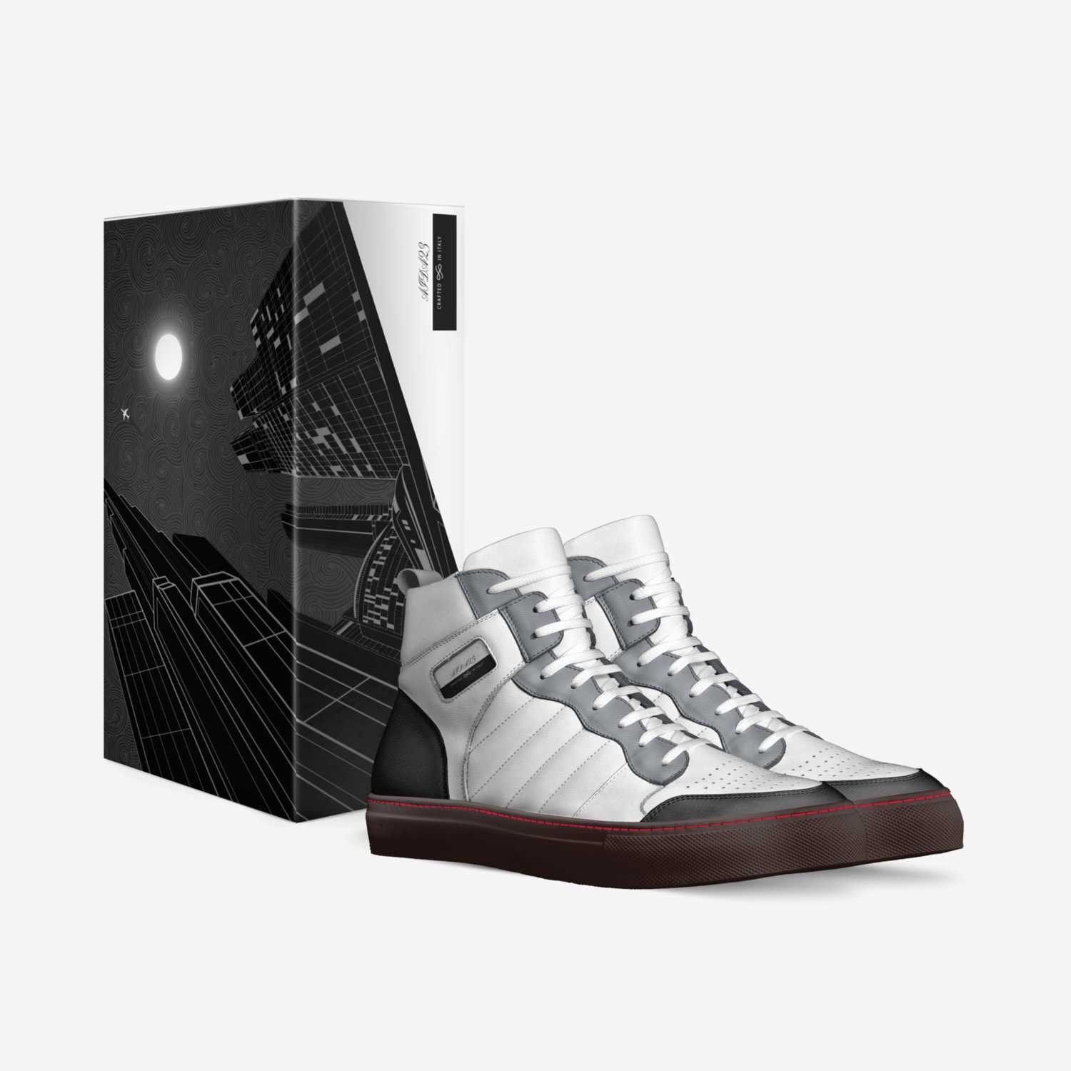AIDA23 custom made in Italy shoes by Mathias Sijenyi | Box view