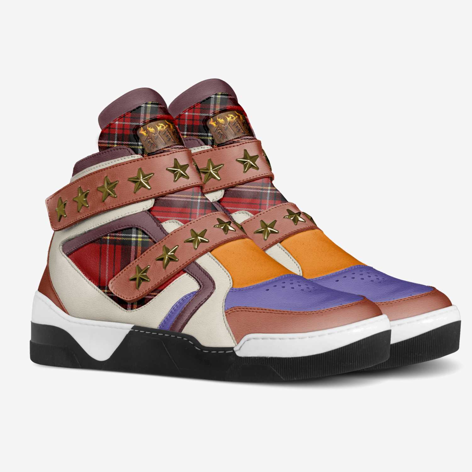 HEBREW ISRAELITES custom made in Italy shoes by Andre Butler | Double view