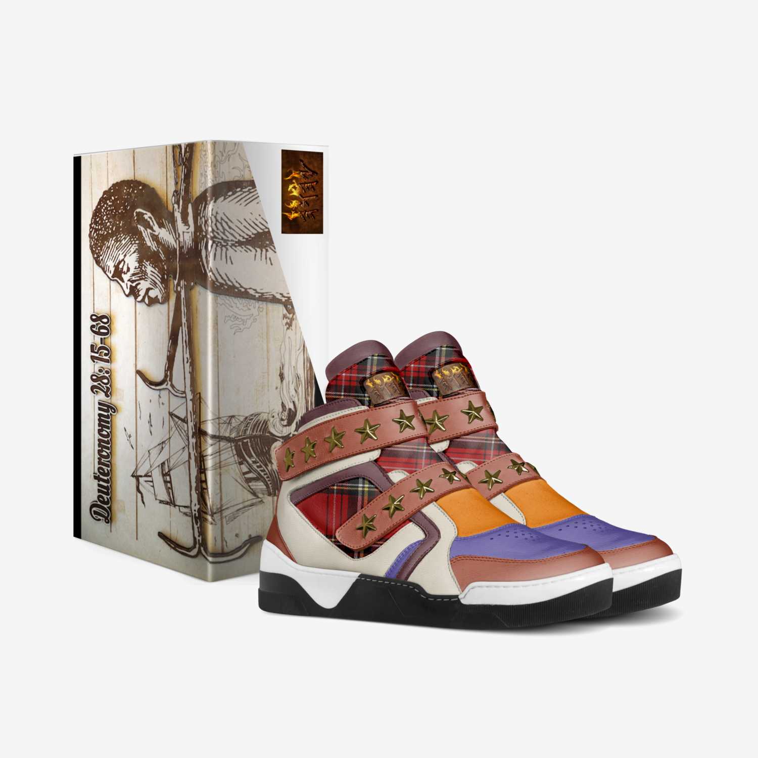 HEBREW ISRAELITES custom made in Italy shoes by Andre Butler | Box view
