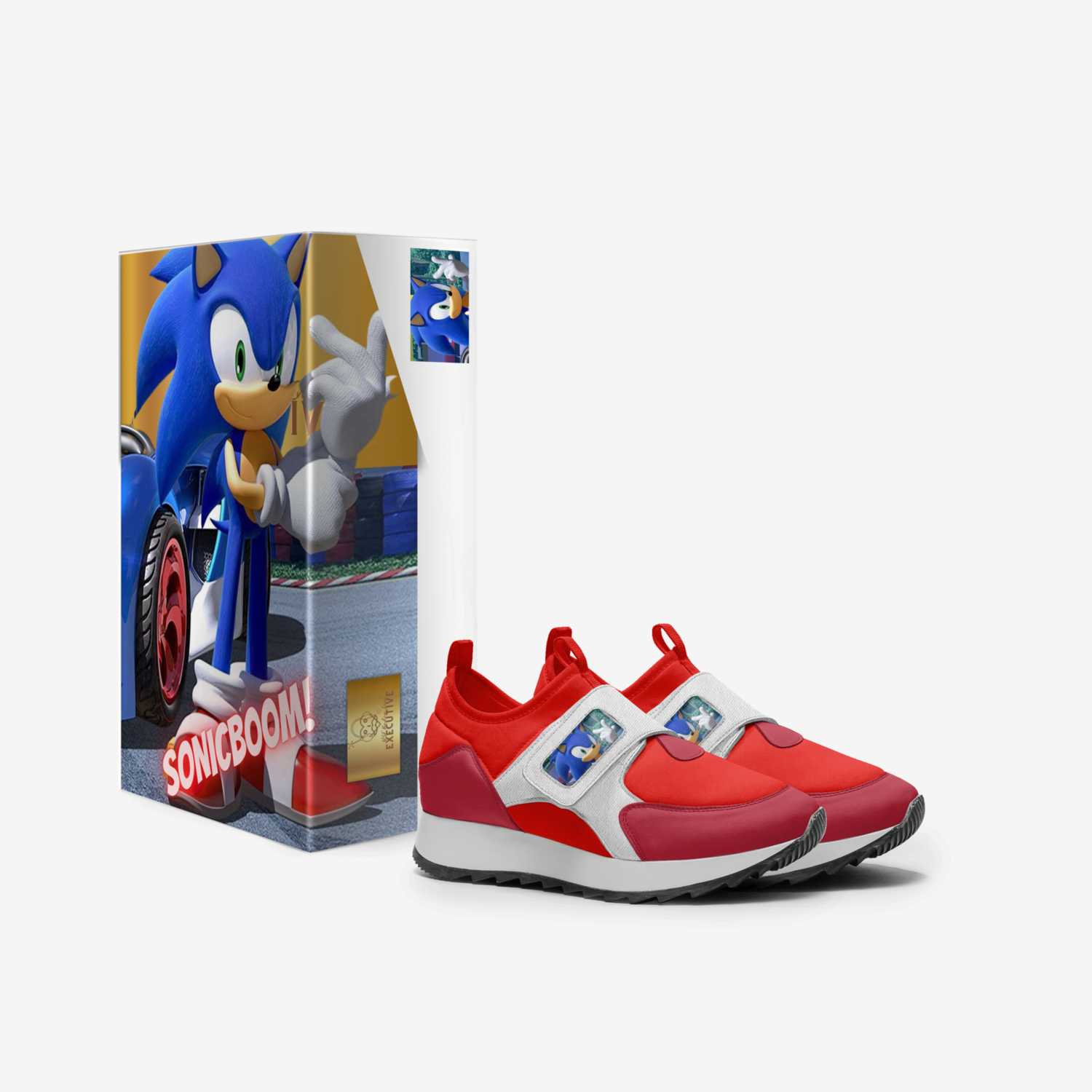 My SonicB00M custom made in Italy shoes by Nsf Radio Inc. | Box view
