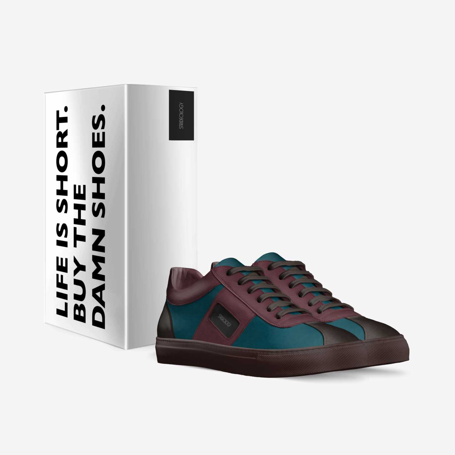 Strideology custom made in Italy shoes by Tanya Hakimi | Box view