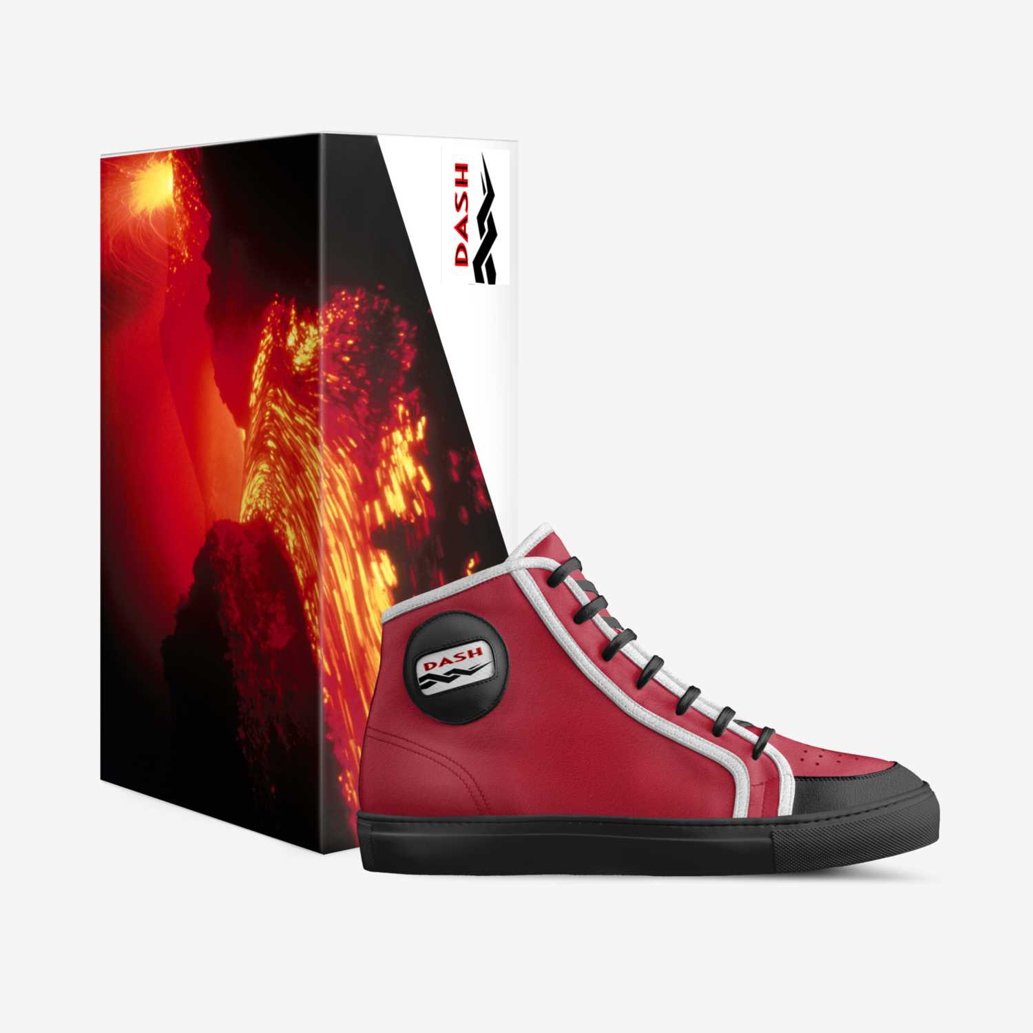Lava custom made in Italy shoes by Dash Footwear | Box view