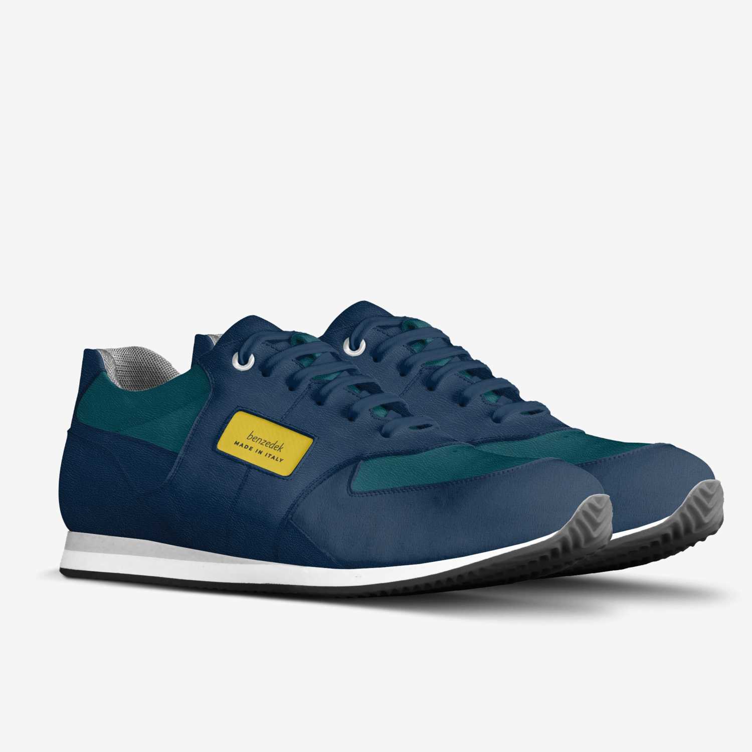 benzedek Gastrocnemius sartorius Pro schematic 8 custom made in Italy shoes by Benson Singh Bhamra | Double view