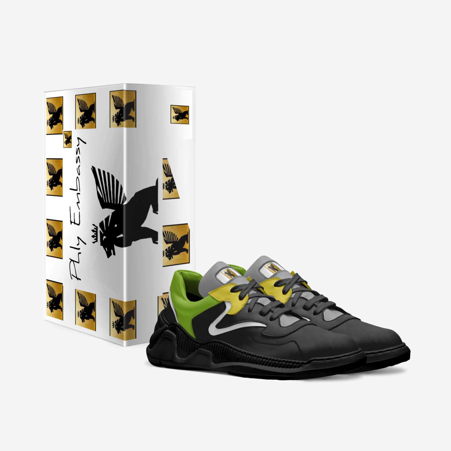 Altitude custom made in Italy shoes by Dejuan Short | Box view