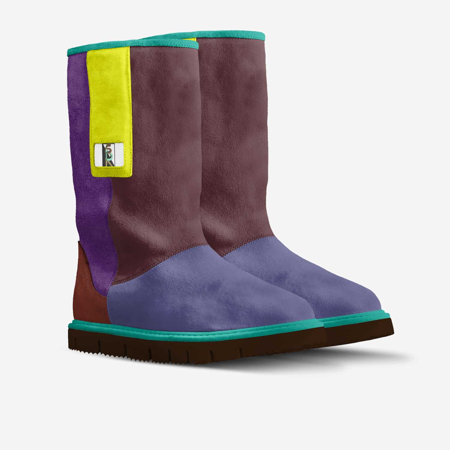 Santa Ba-Row G36 custom made in Italy shoes by Chinara London | Double view