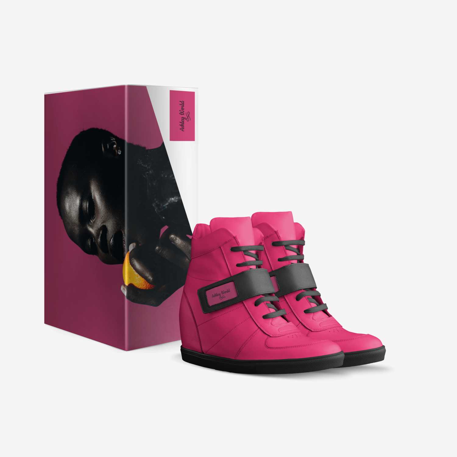 Ashley World custom made in Italy shoes by Ebony Williams | Box view