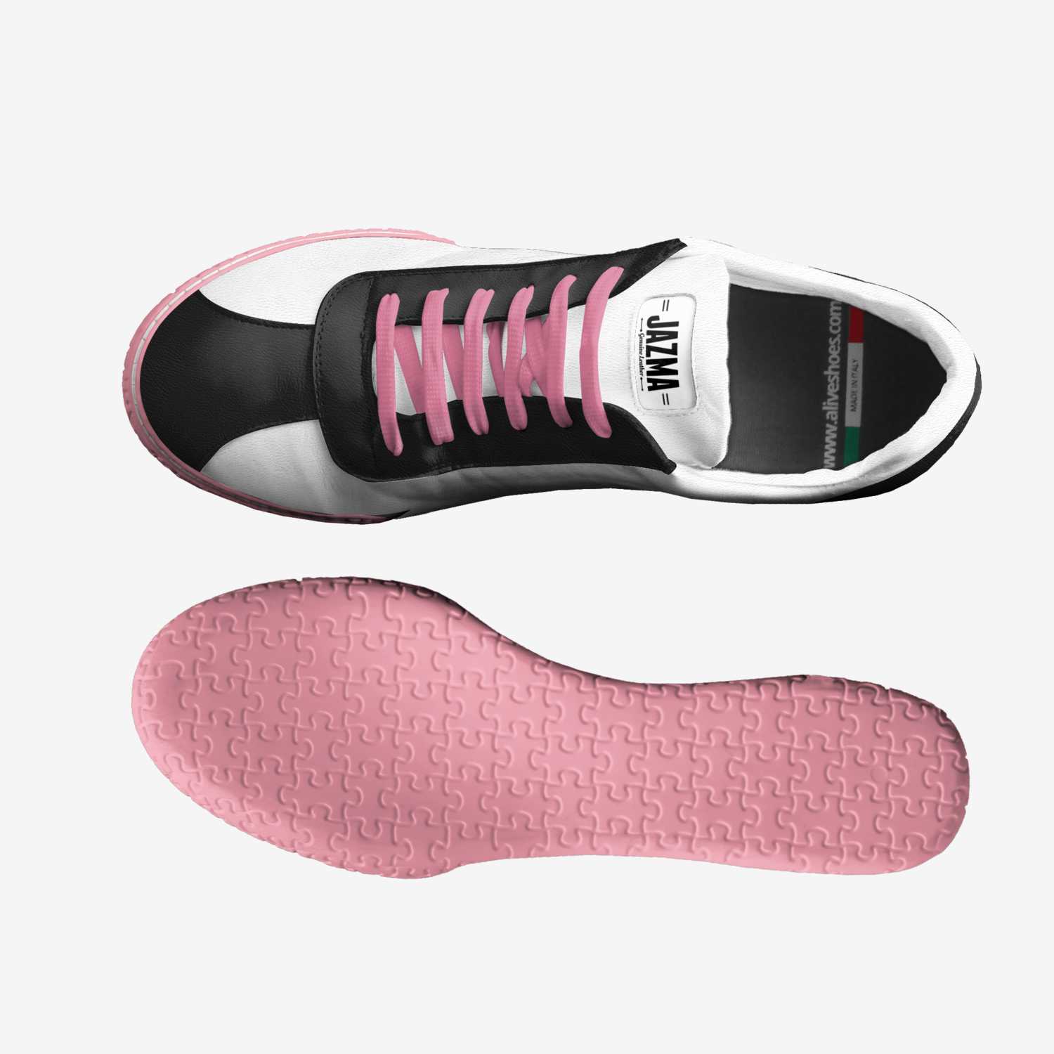 JAZMA custom made in Italy shoes by Agency Aliveshoes | Top view