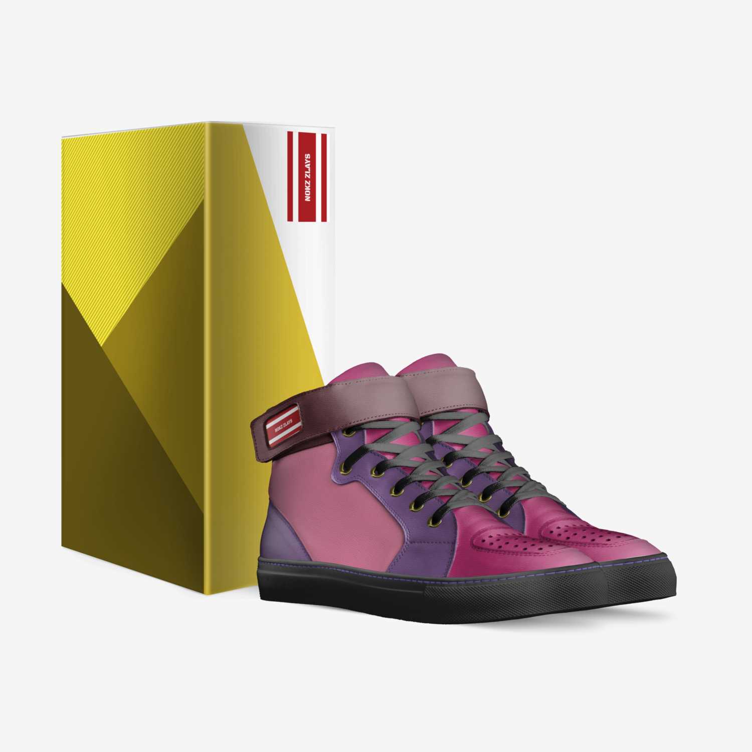 Nokz 1s custom made in Italy shoes by Nokwanda Legoabe | Box view