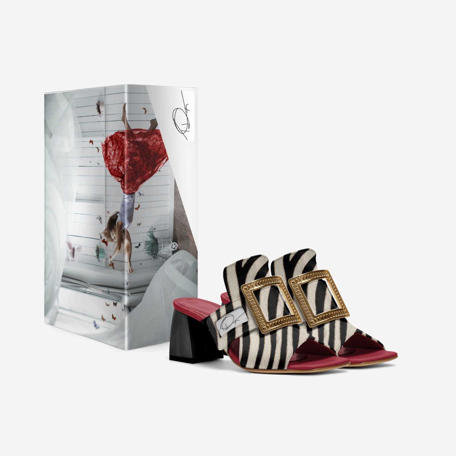 Full Circle custom made in Italy shoes by Trevas Dixon | Box view