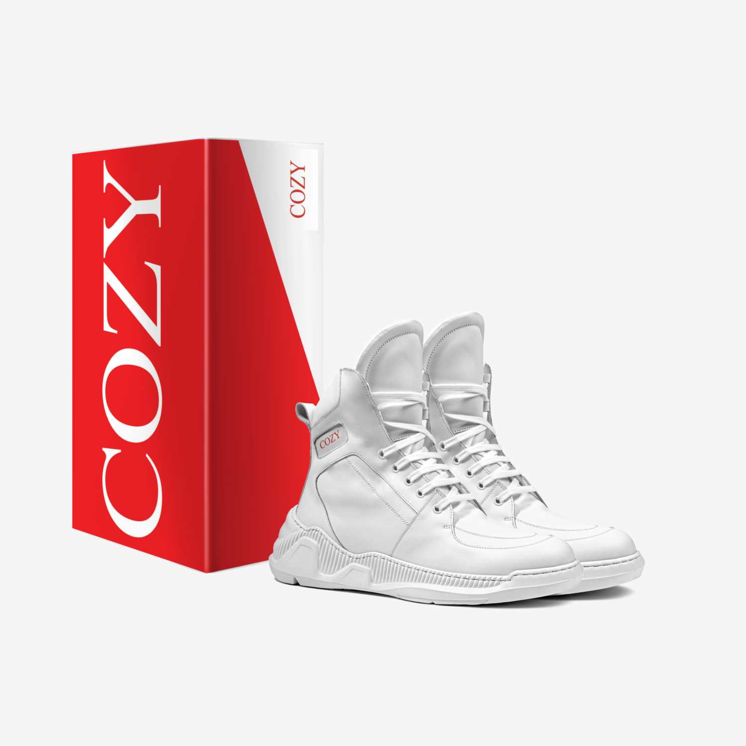 COZY KICKS 5 custom made in Italy shoes by Cozy | Box view
