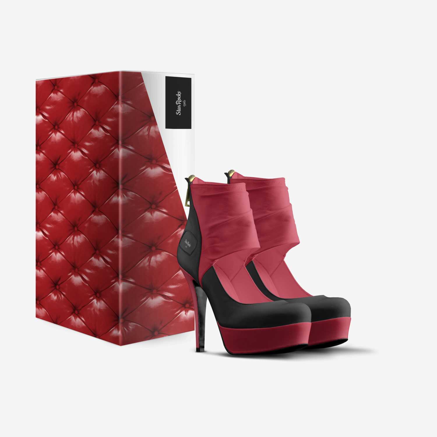 StarRocks custom made in Italy shoes by Lamario Star | Box view