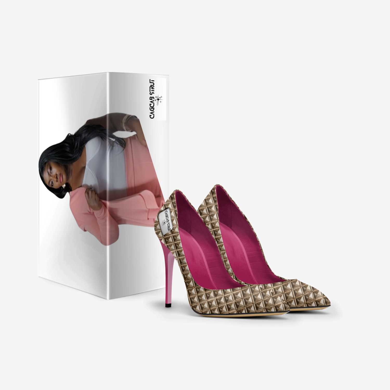 CAGCAB STRUT custom made in Italy shoes by Nadean Barton | Box view