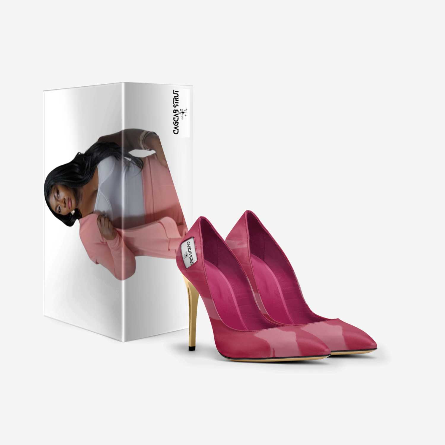 CAGCAB STRUT custom made in Italy shoes by Nadean Barton | Box view