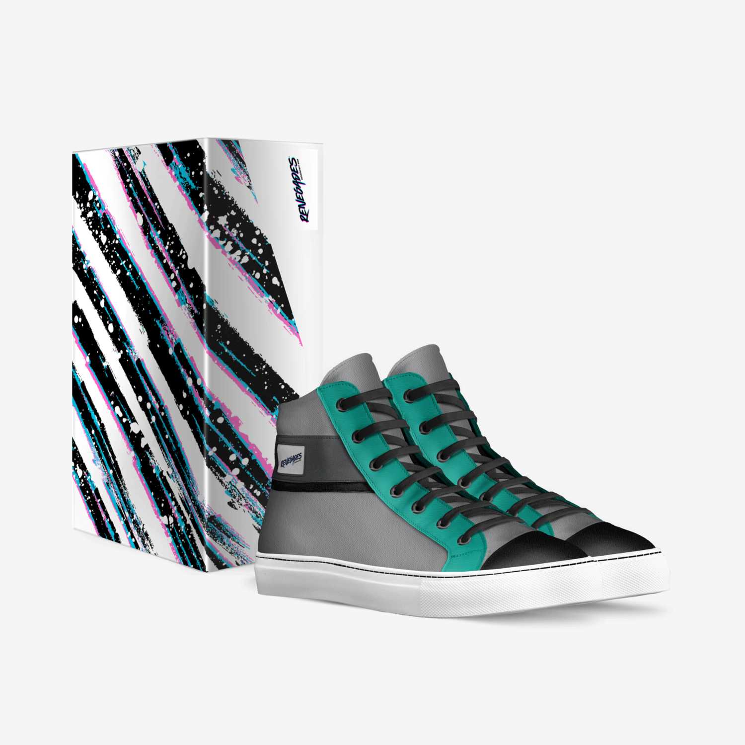 Renegades custom made in Italy shoes by Kai Barton | Box view